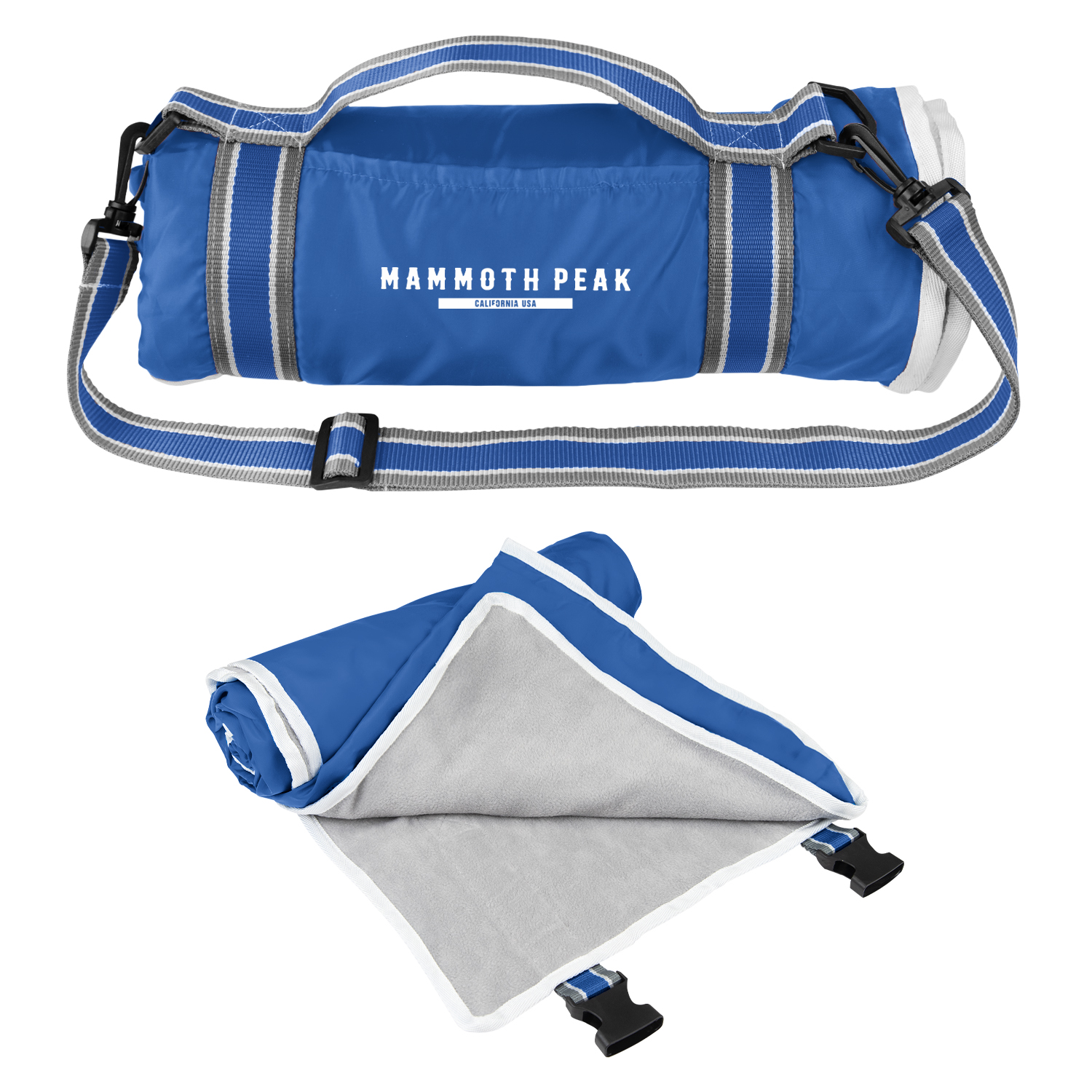 Riverside rPET Roll-Up Blanket With Carrying Handle 12