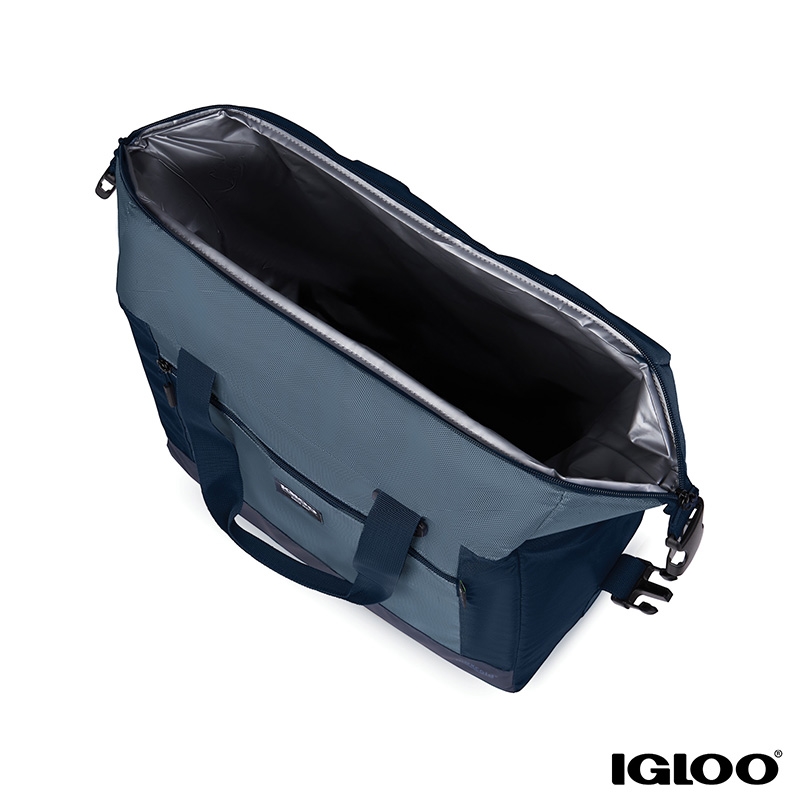 Igloo® MaxCold® Evergreen Snapdown 36-Can RPET Cooler Tote 23