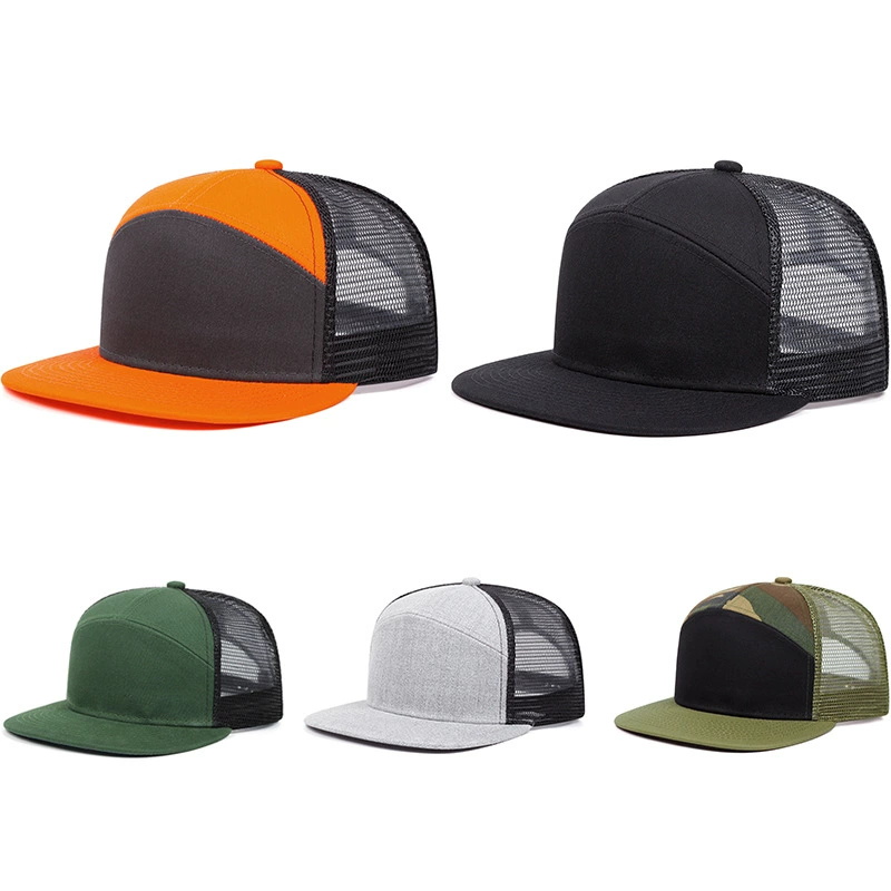 Trucker Hat Stretch Mesh Back Adjustable Snapback Closure 2
