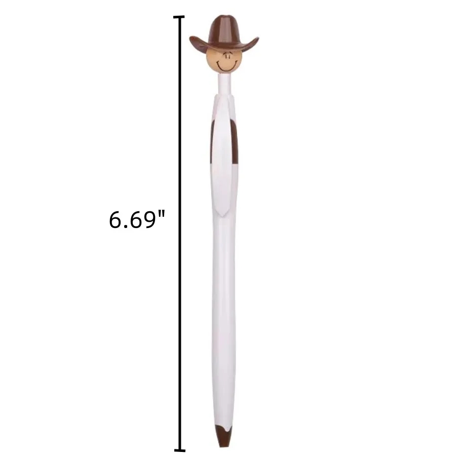 Cowboy Hat Retractable Ballpoint Pen 3
