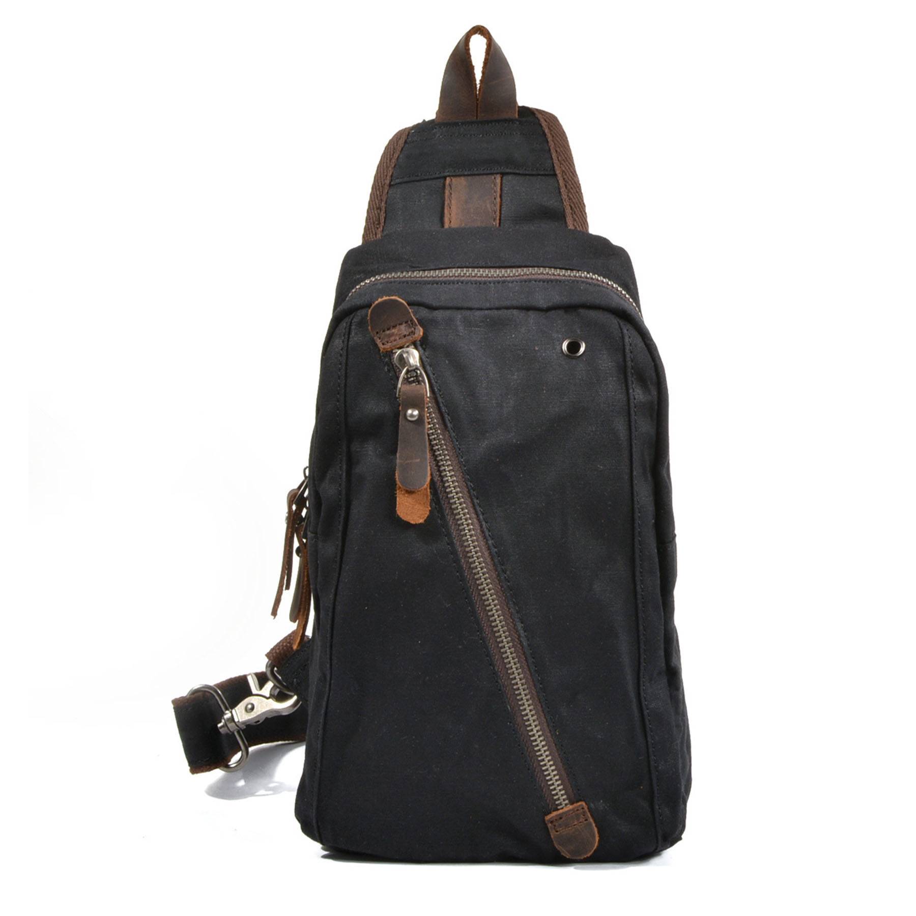 Canvas Ventilate Cross-body Backpack 4