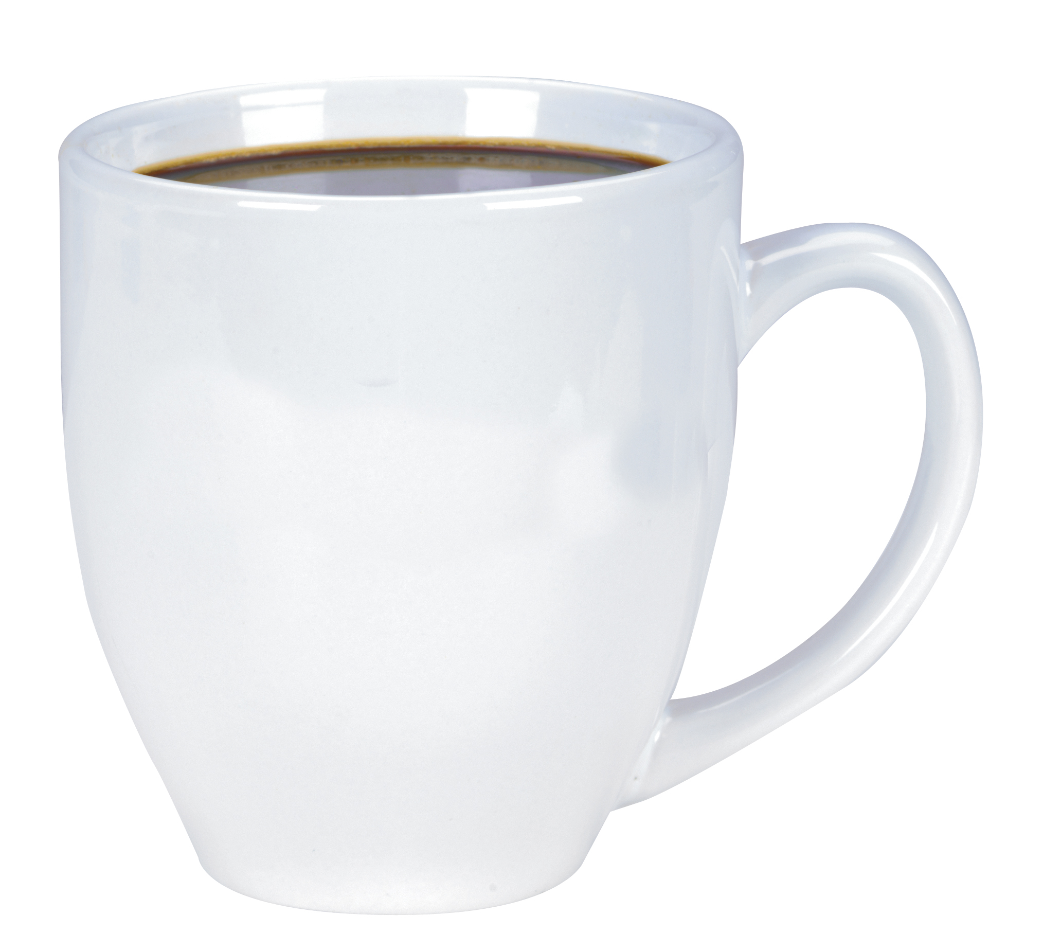 Shiny Bistro Mug - 15 oz. (white)