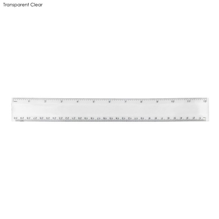Plastic Ruler 30cm 13