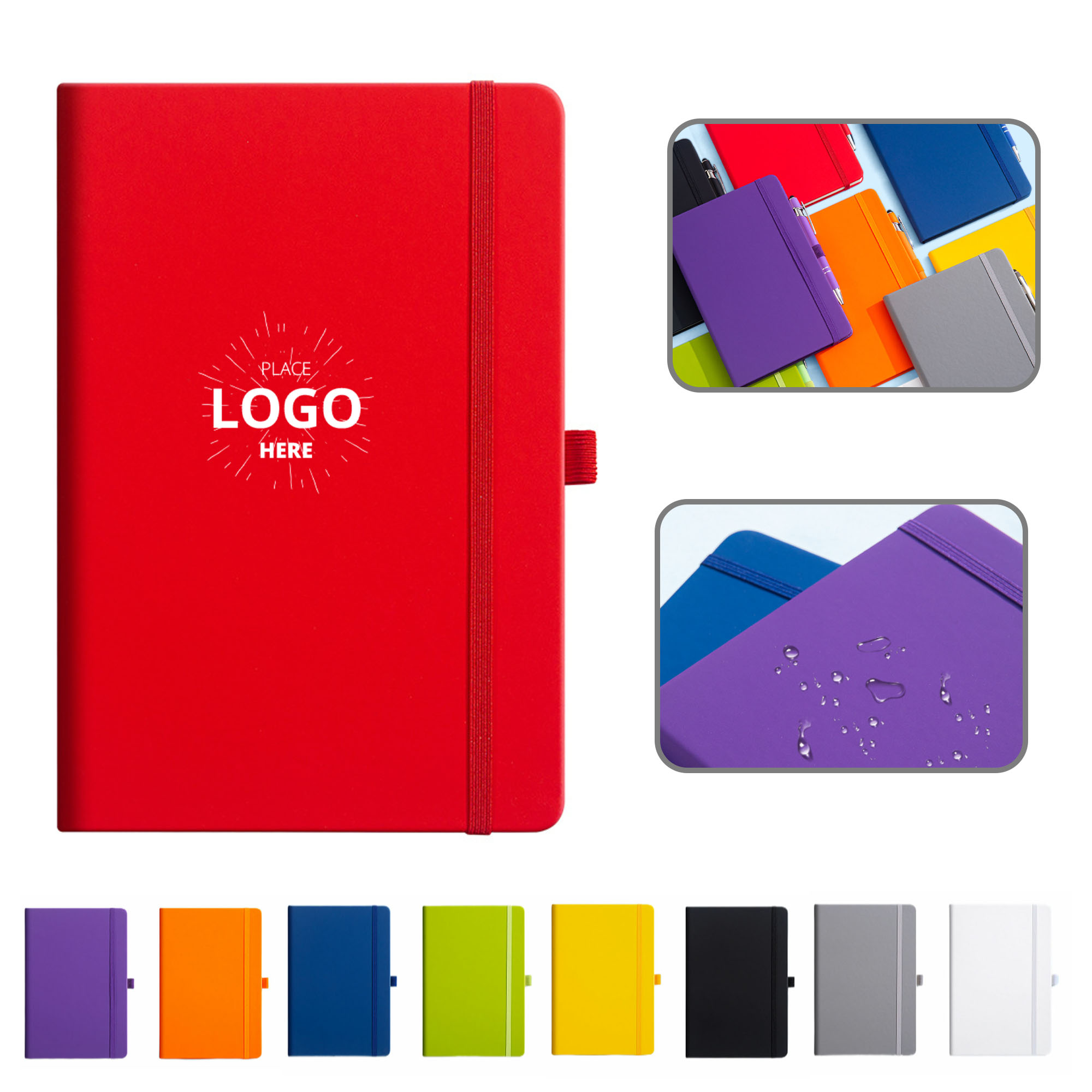 Leather Hardcover Notebook 2