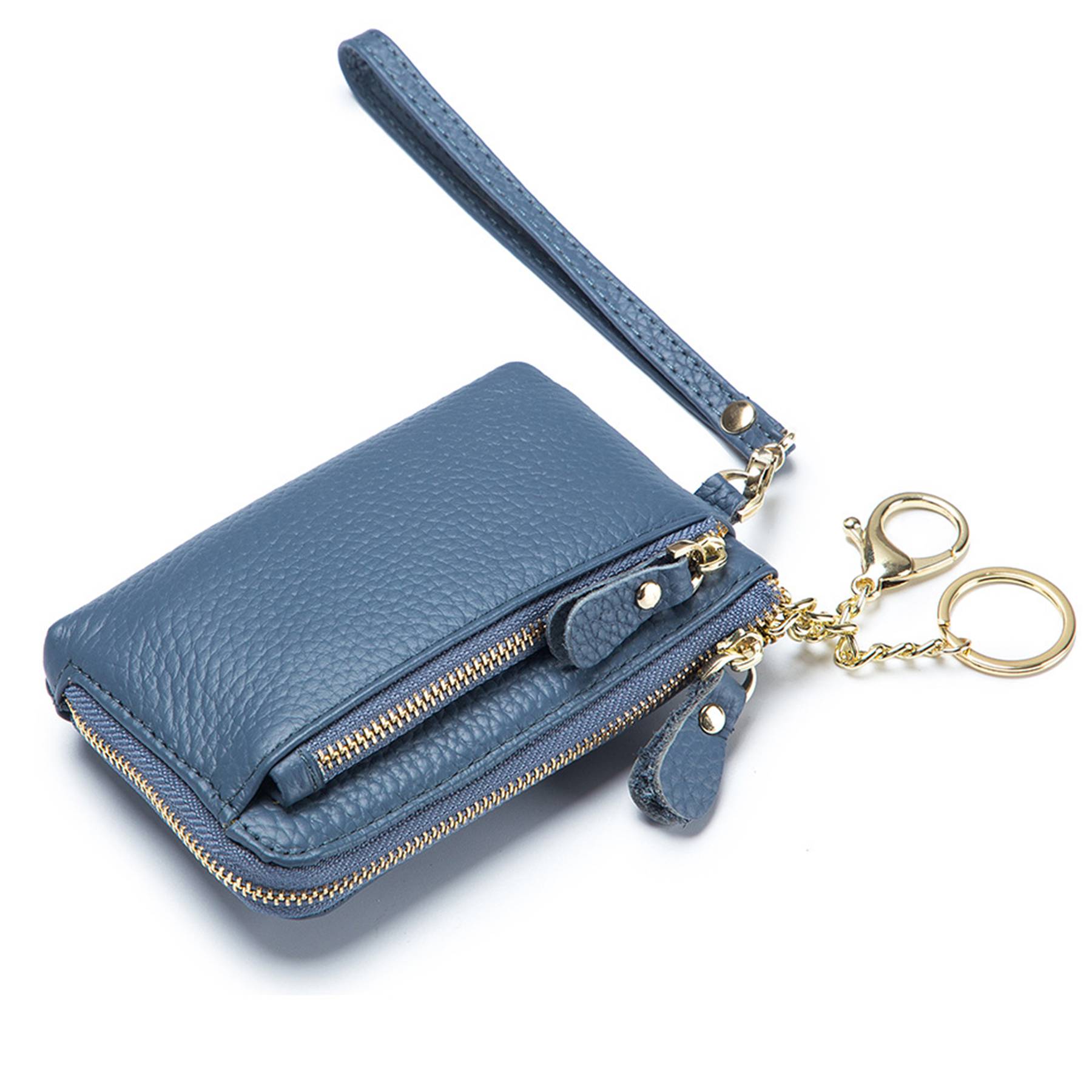 Genuine Leather Simple and versatile coin purse 7