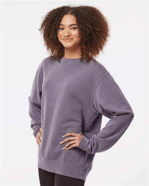 Unisex Midweight Pigment-Dyed Crewneck Sweatshirt - PRM3500 141