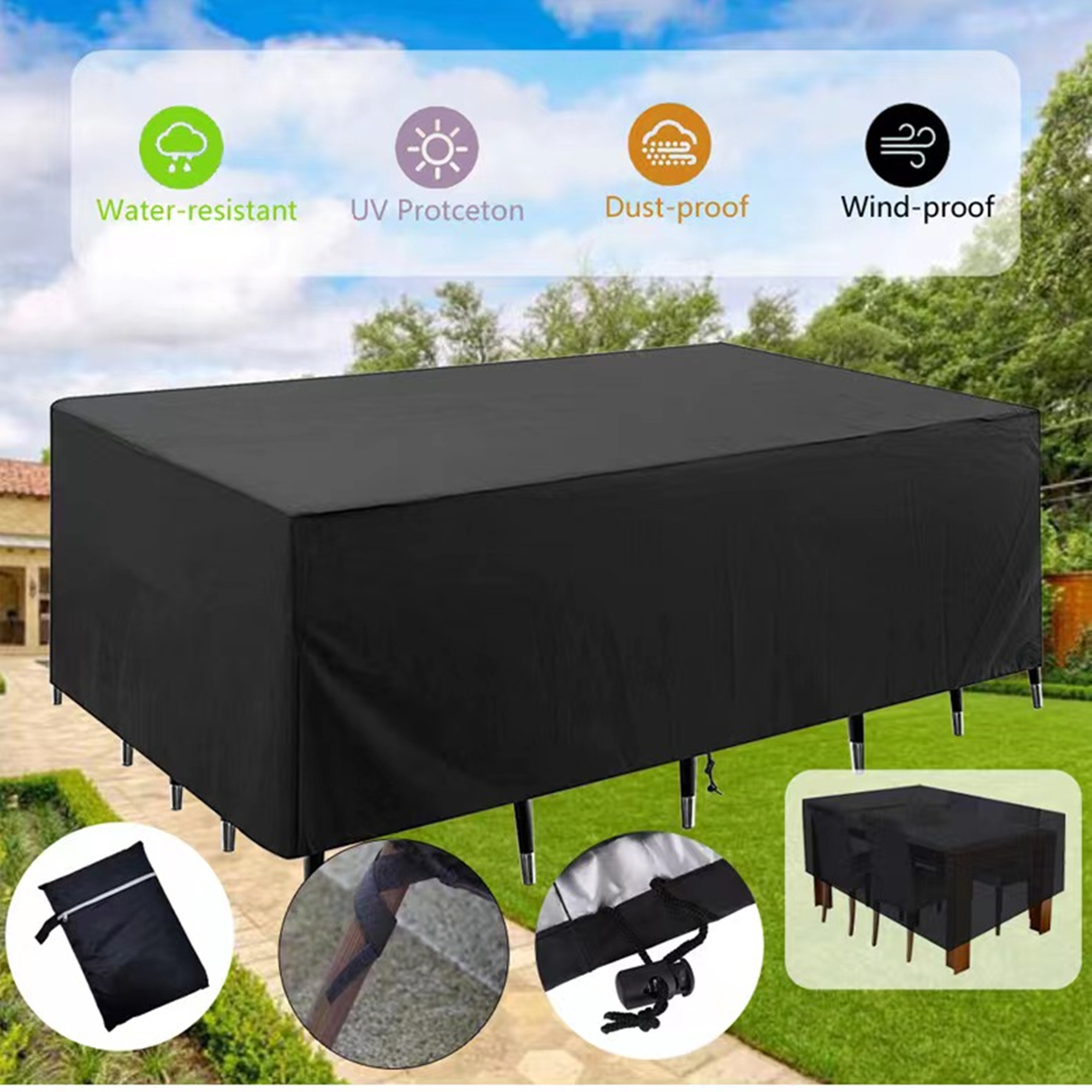 Outdoors Table And Chairs Covers 4