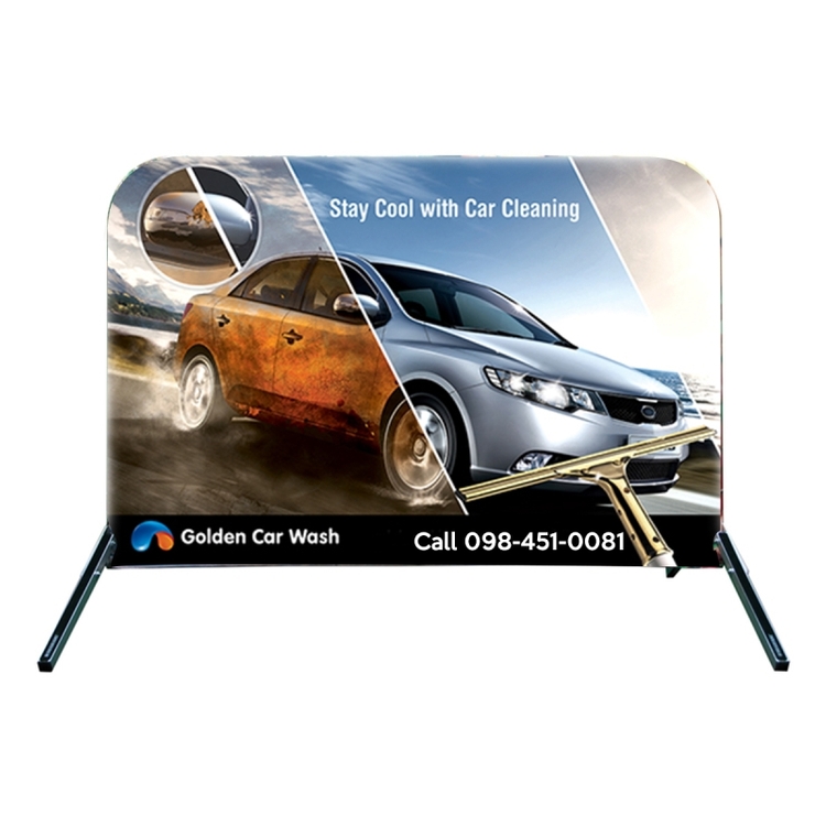 FrameTrex™ trade show banner 59"W x 39"H 2