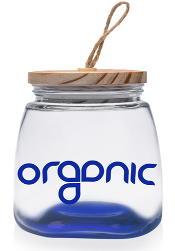 64 oz. Glass Candy Jars with Suction Wooden Lid 22