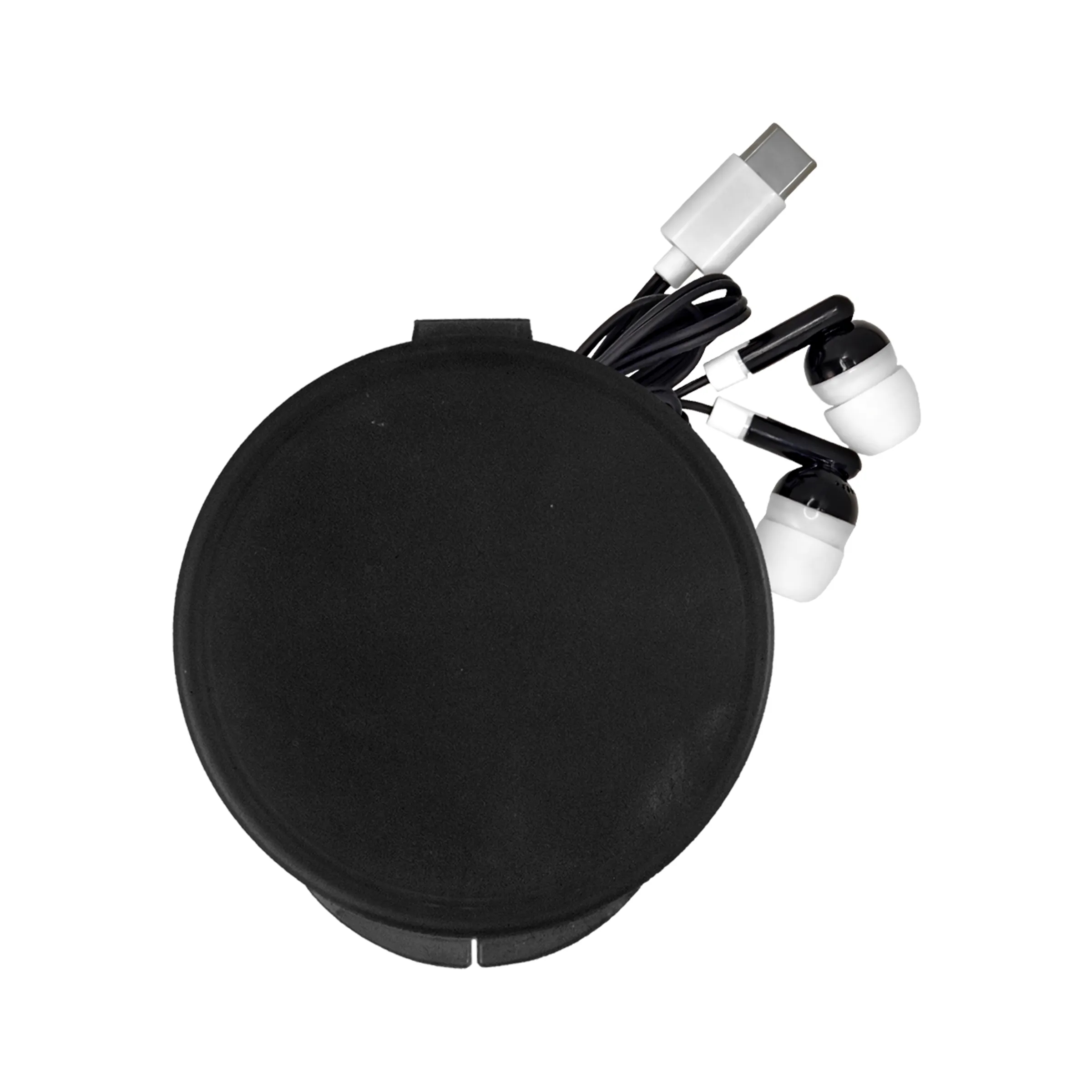 Round Type C Ear Bud Case 10