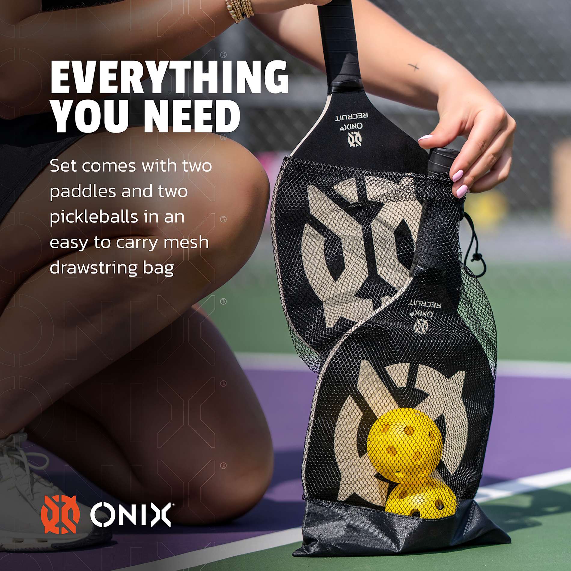 Onix Recruit Beginner Pickleball Set 47