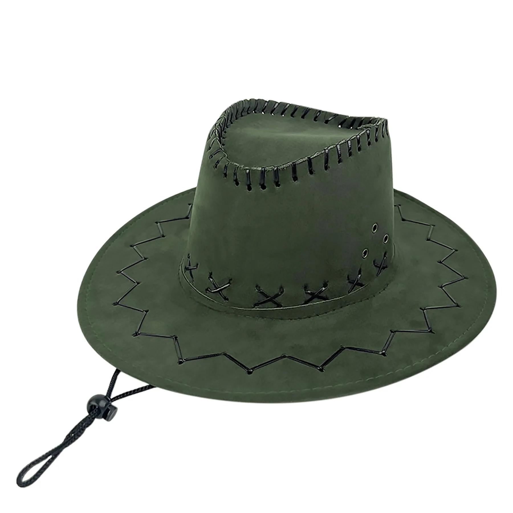 Suede Outdoor Sunscreen Cowboy Hat 3