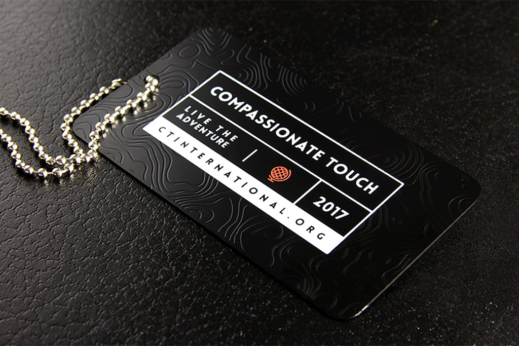 Black Metal Business Cards 50