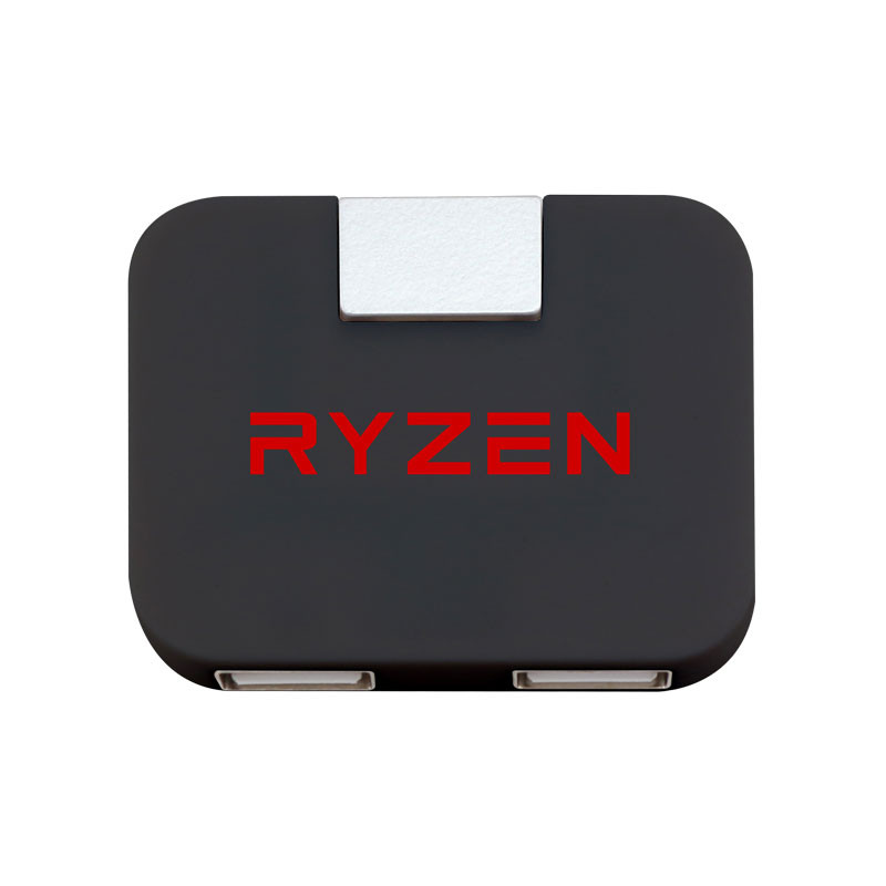 Rectangle 4-Port USB Hub 5