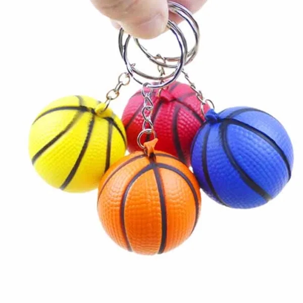 Basketball Stress Ball Anxiety Relief Keychains 2