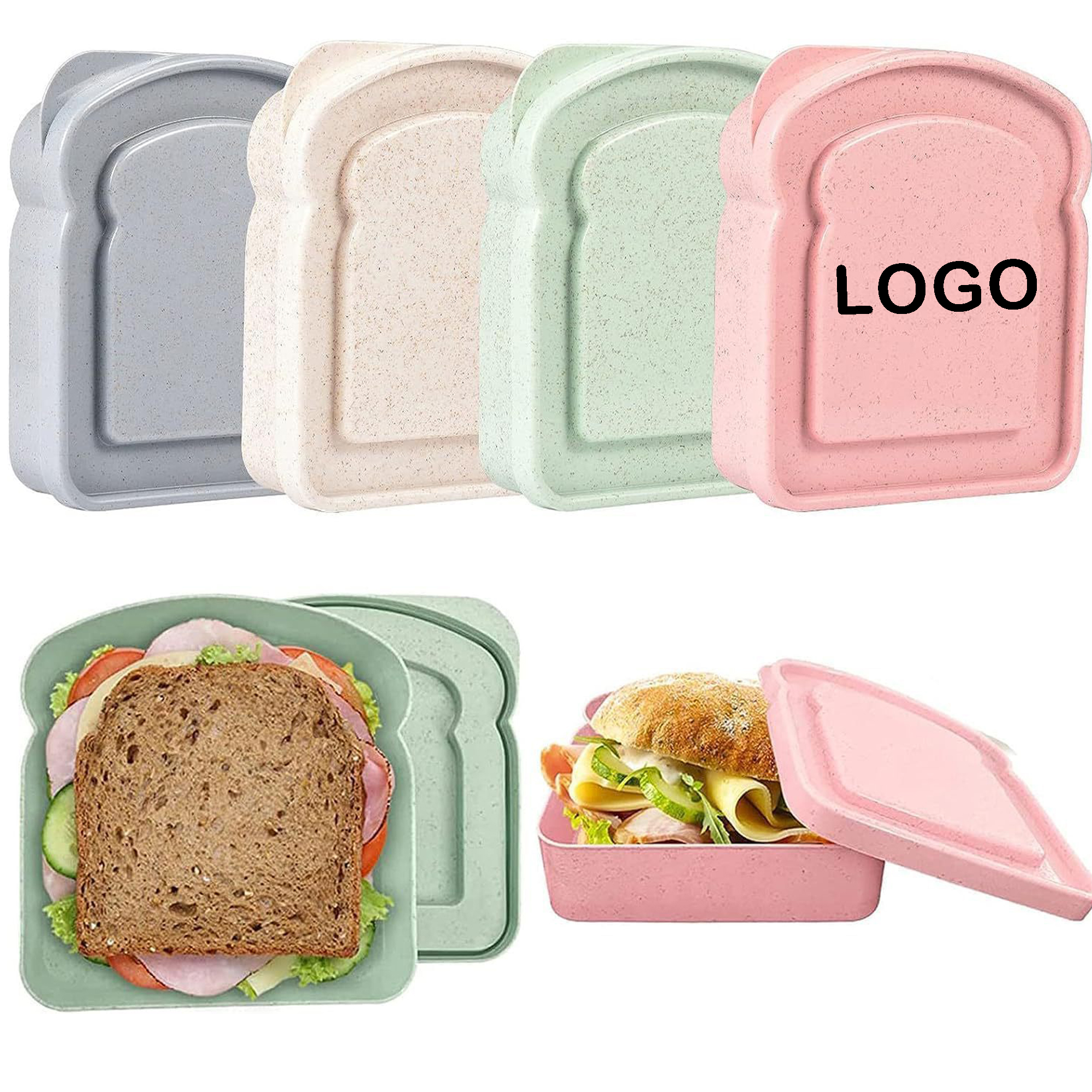 Custom Bread-Shaped Lunch Box 3