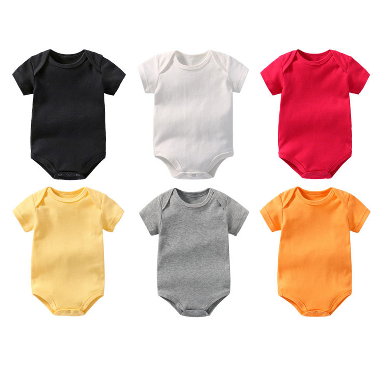 Lightweight Cotton Infant Romper - Soft & Comfortable 2