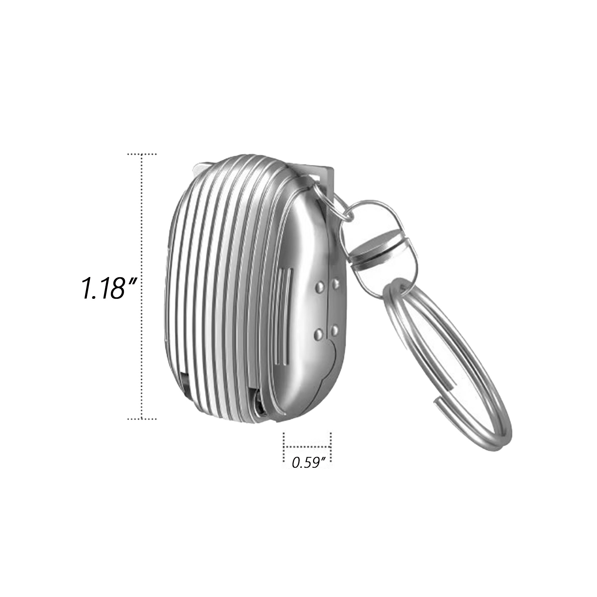 Mini Folding Nail Clippers With Keychain 4