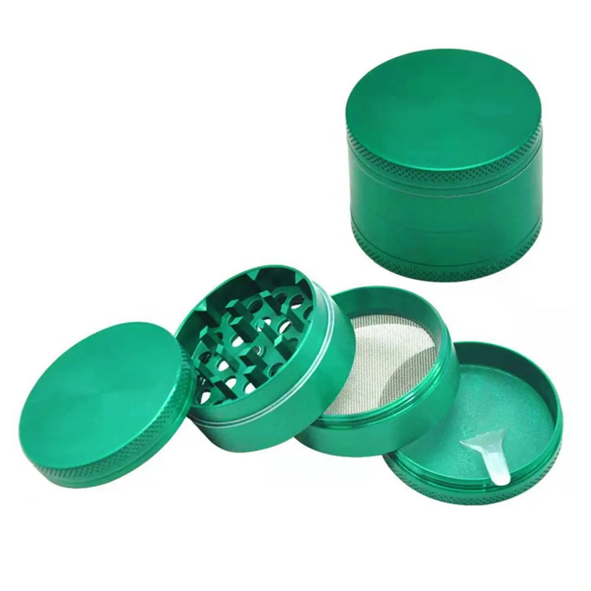 Zinc Alloy Four Layer Cigarette Crusher 3