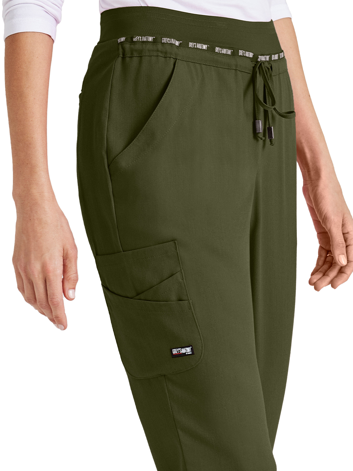 Grey's Anatomy Spandex Stretch - Women's Seven-Pocket Serena Scrub Pant 12