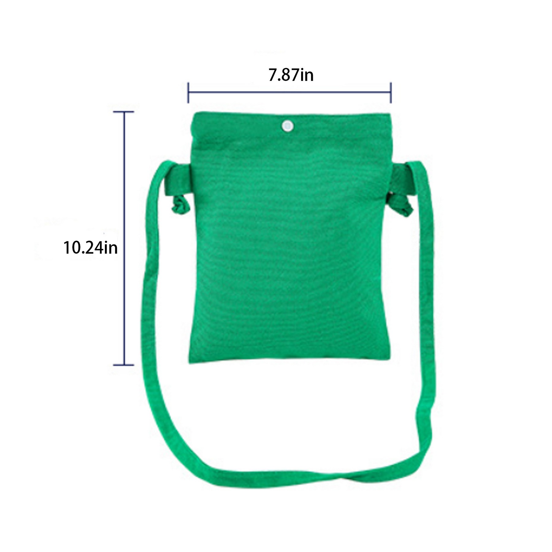 Simple Canvas Shoulder Bag 1