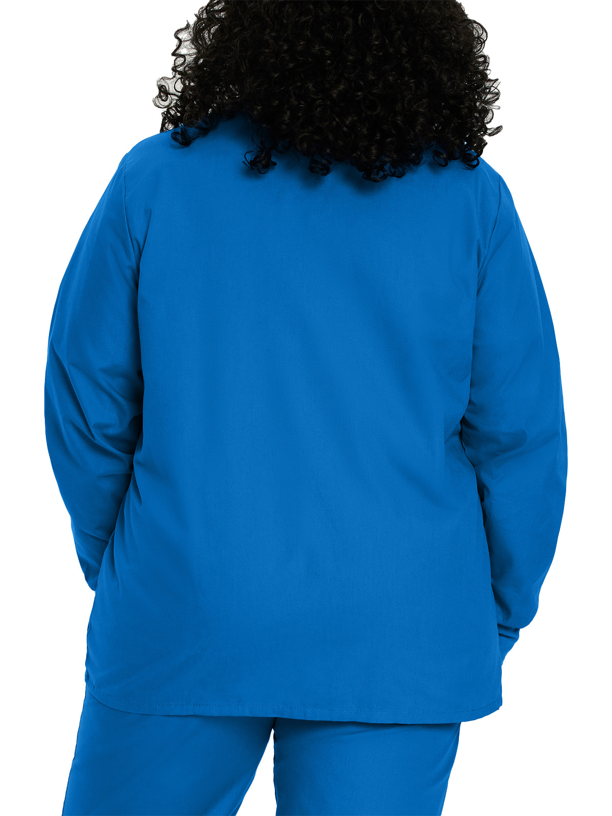 Landau - Essentials - Women's Four-Pocket Crew Neck Warm-Up Jacket 15