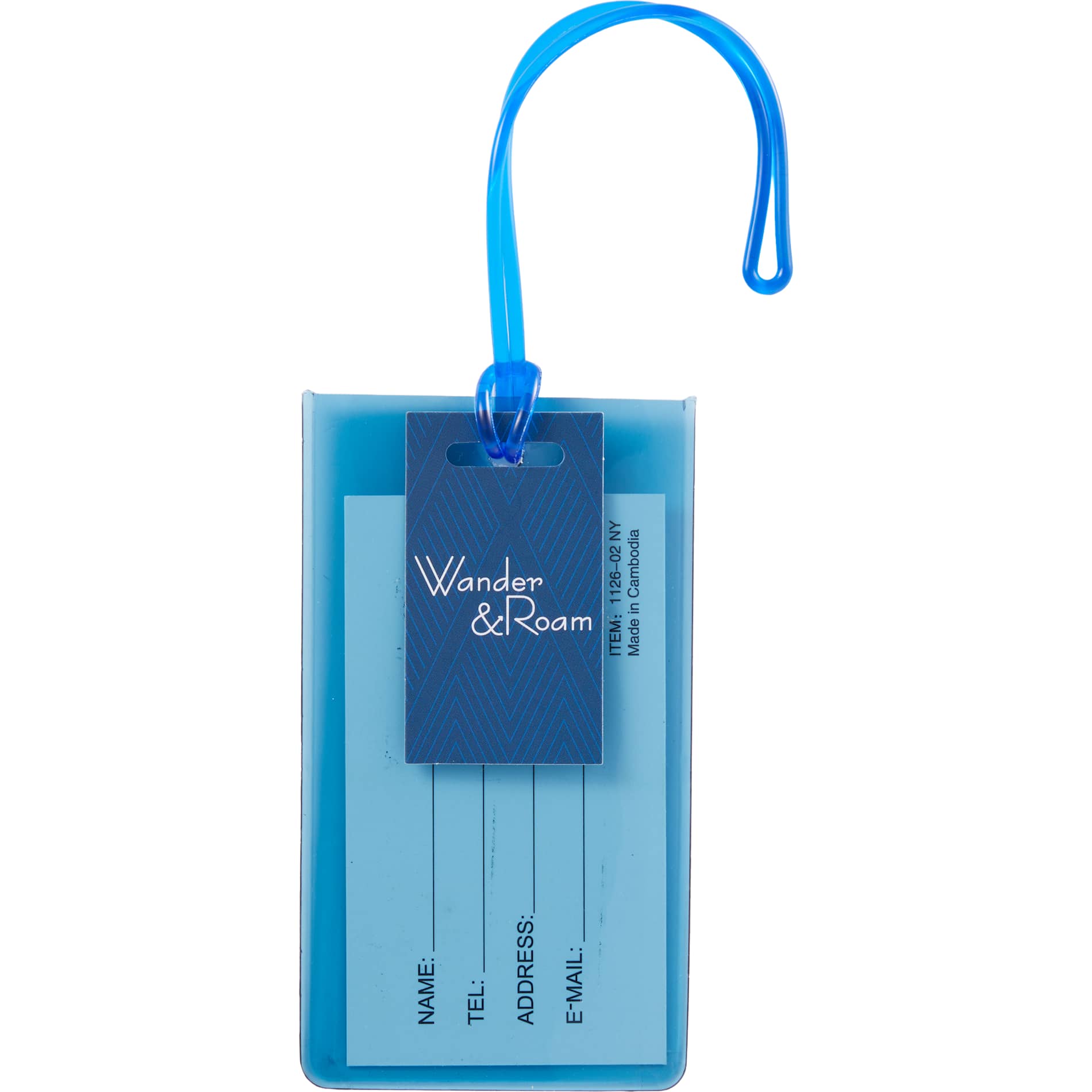 Wander & Roam Jelly Luggage Tag 40
