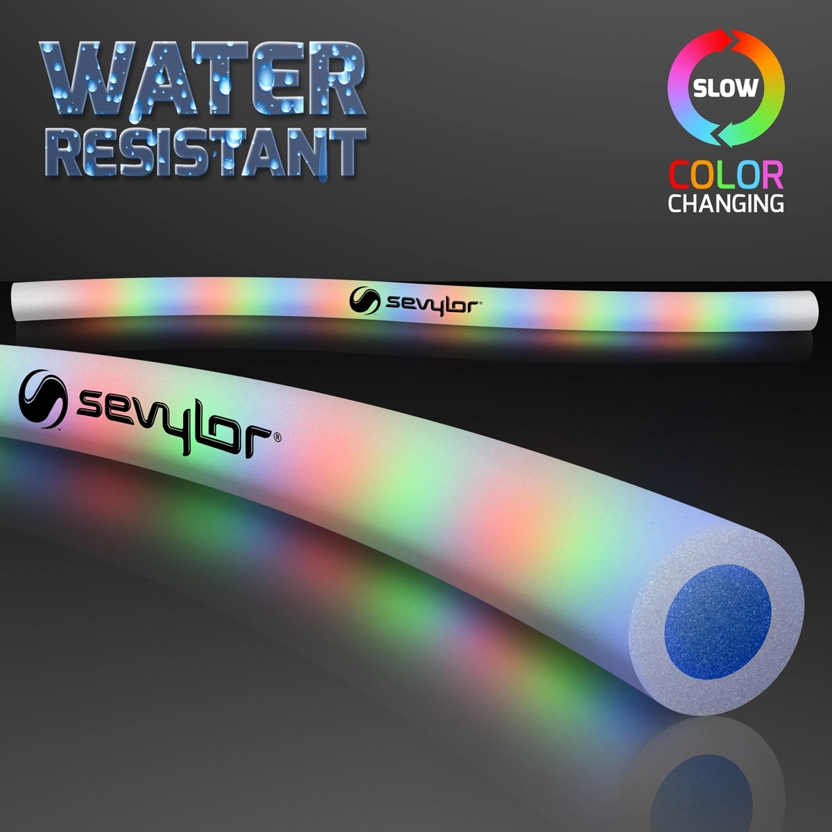 Light Up Pool Noodle Float 2