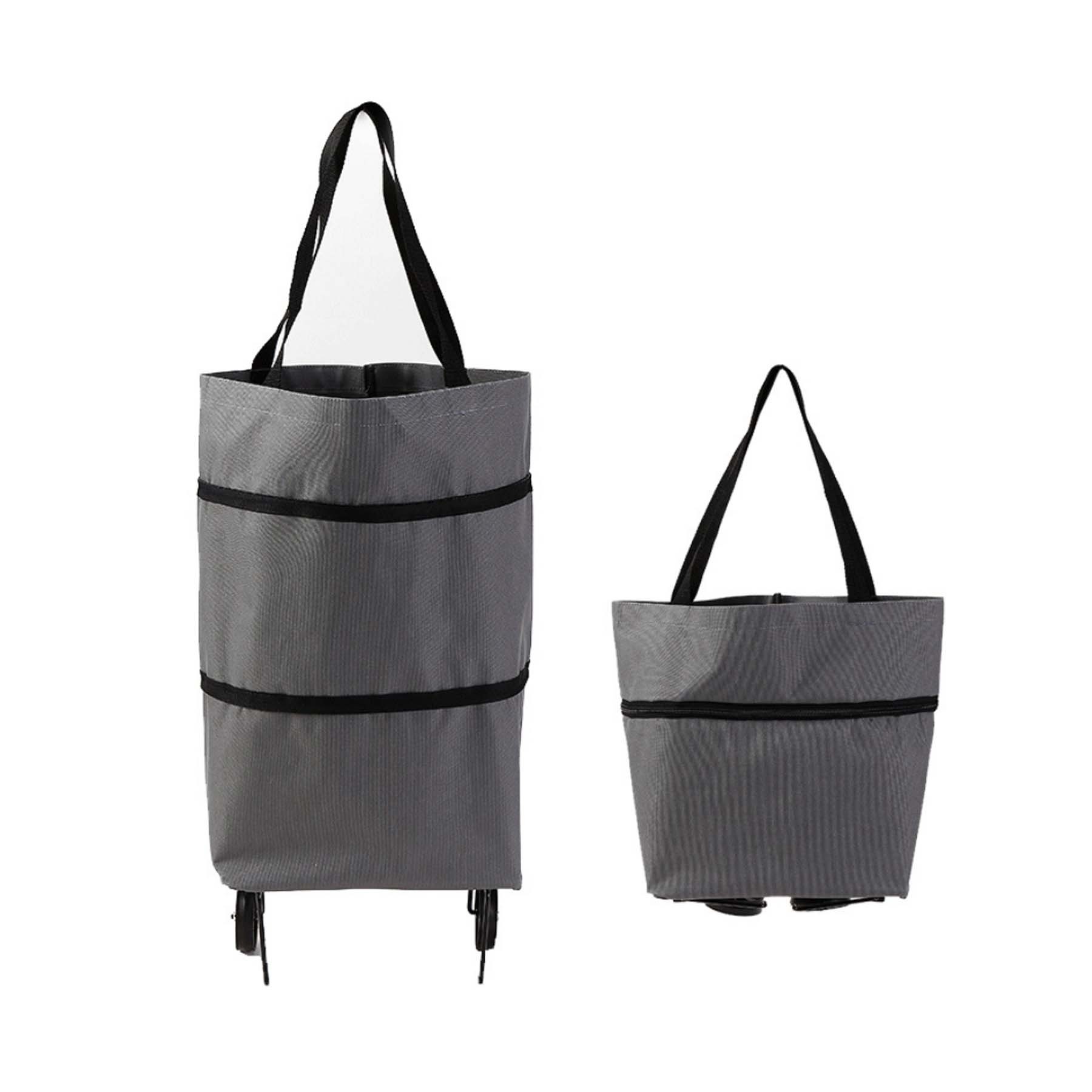 Collapsible Shopping Bag with Wheels 4