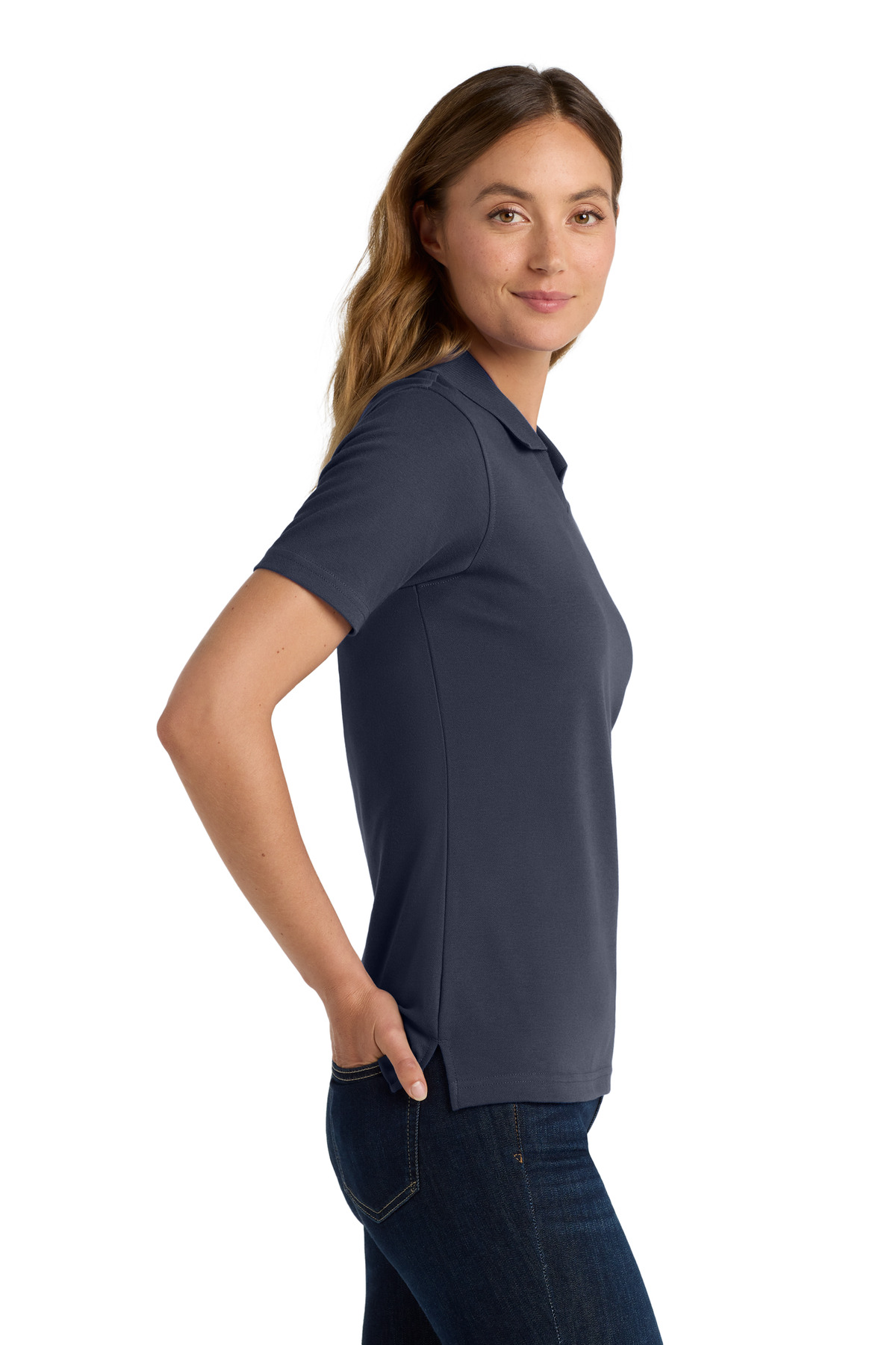 Port Authority Women's Rapid Dry Polo. L455 11