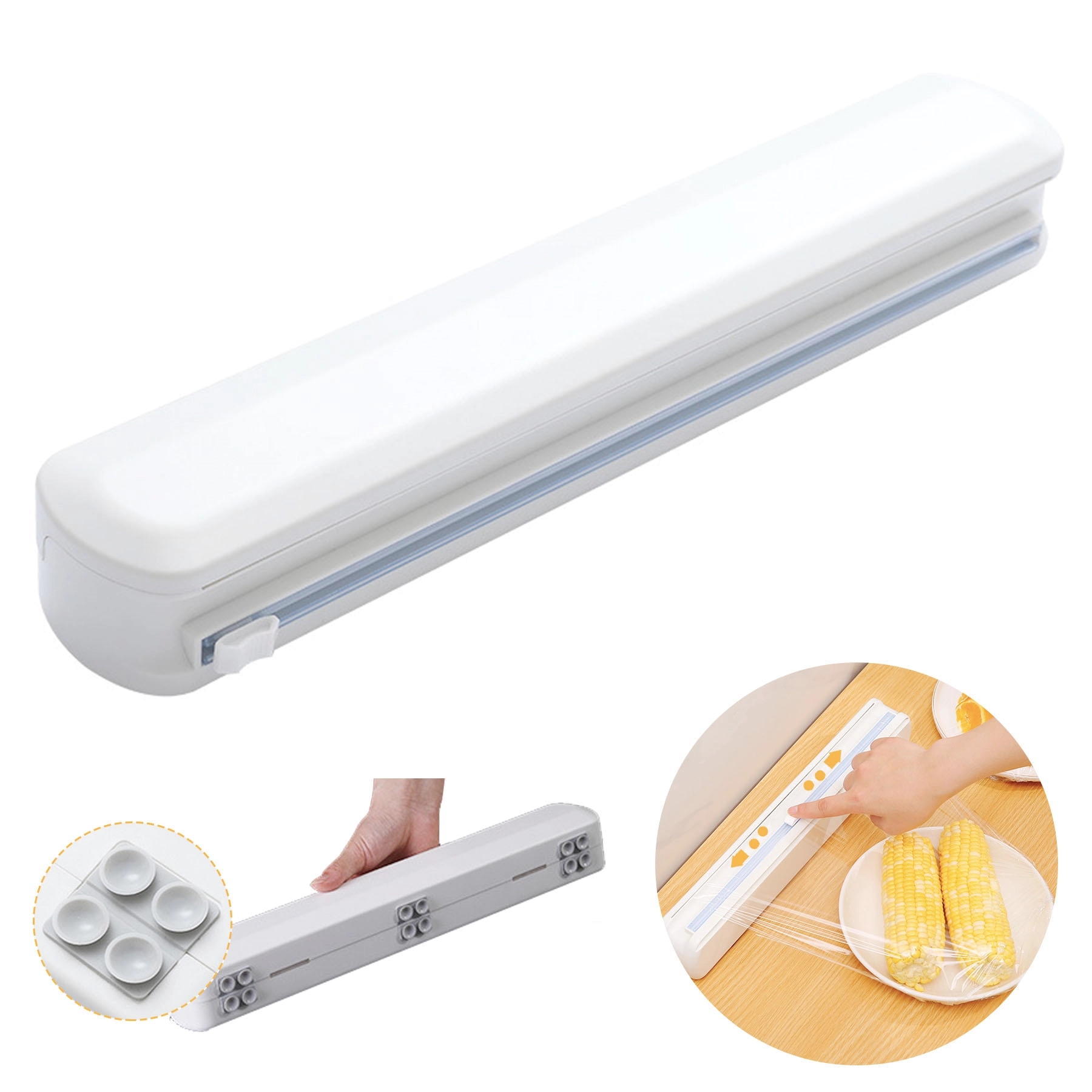 Cling Film Box Cutter w/ Suction Cup 4