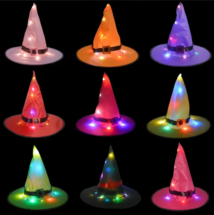 Halloween Decorations Witch Hat Light 2