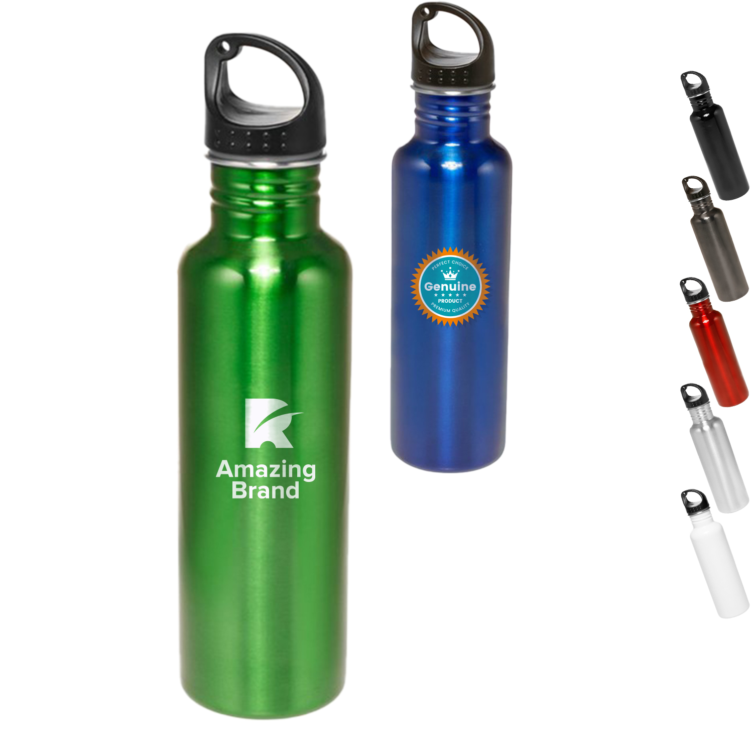 26 oz. Stainless Steel Sports Bottle 1