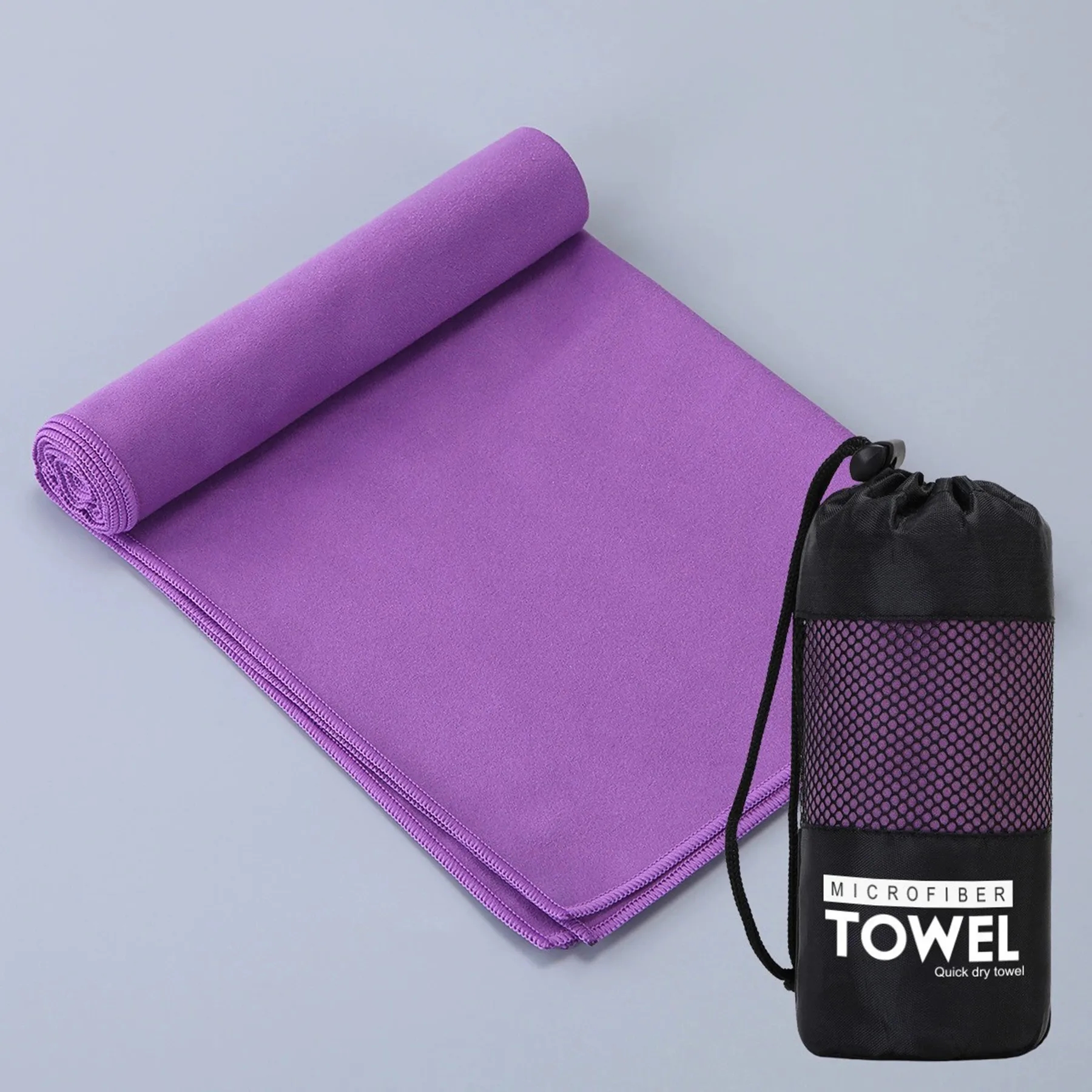 Microfiber Beach Towel Double-faced Velvet 7