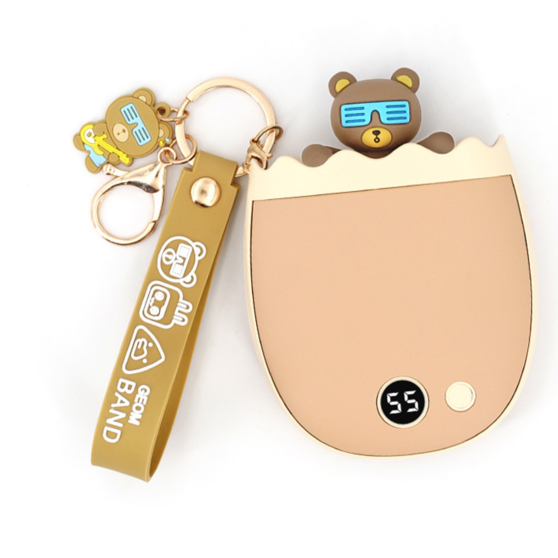 Hand Warmer Power Bank W/Keyring 2
