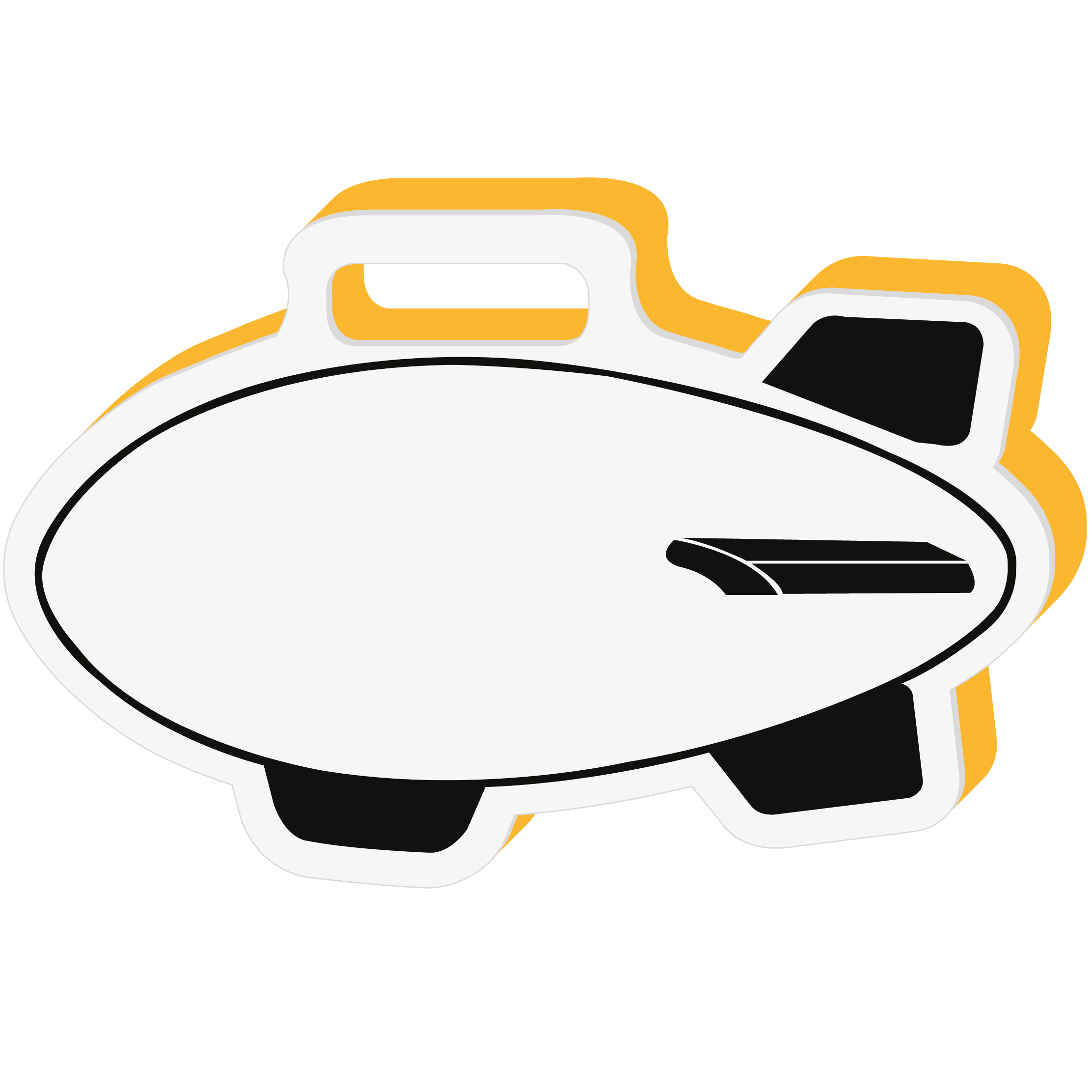 Dirigible Airship Sandwich Cushion 23