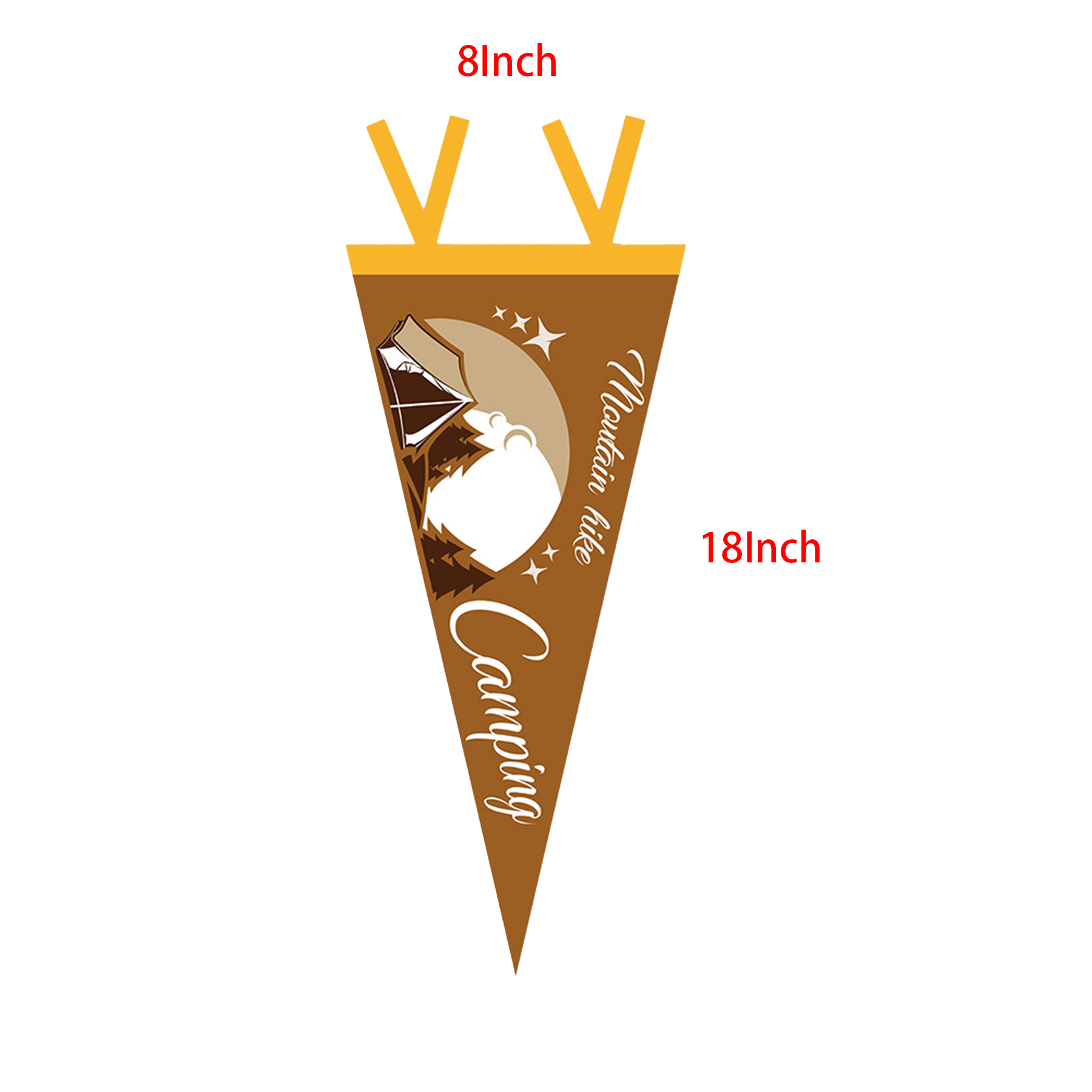 Outdoor Camping Triangle Flag 2