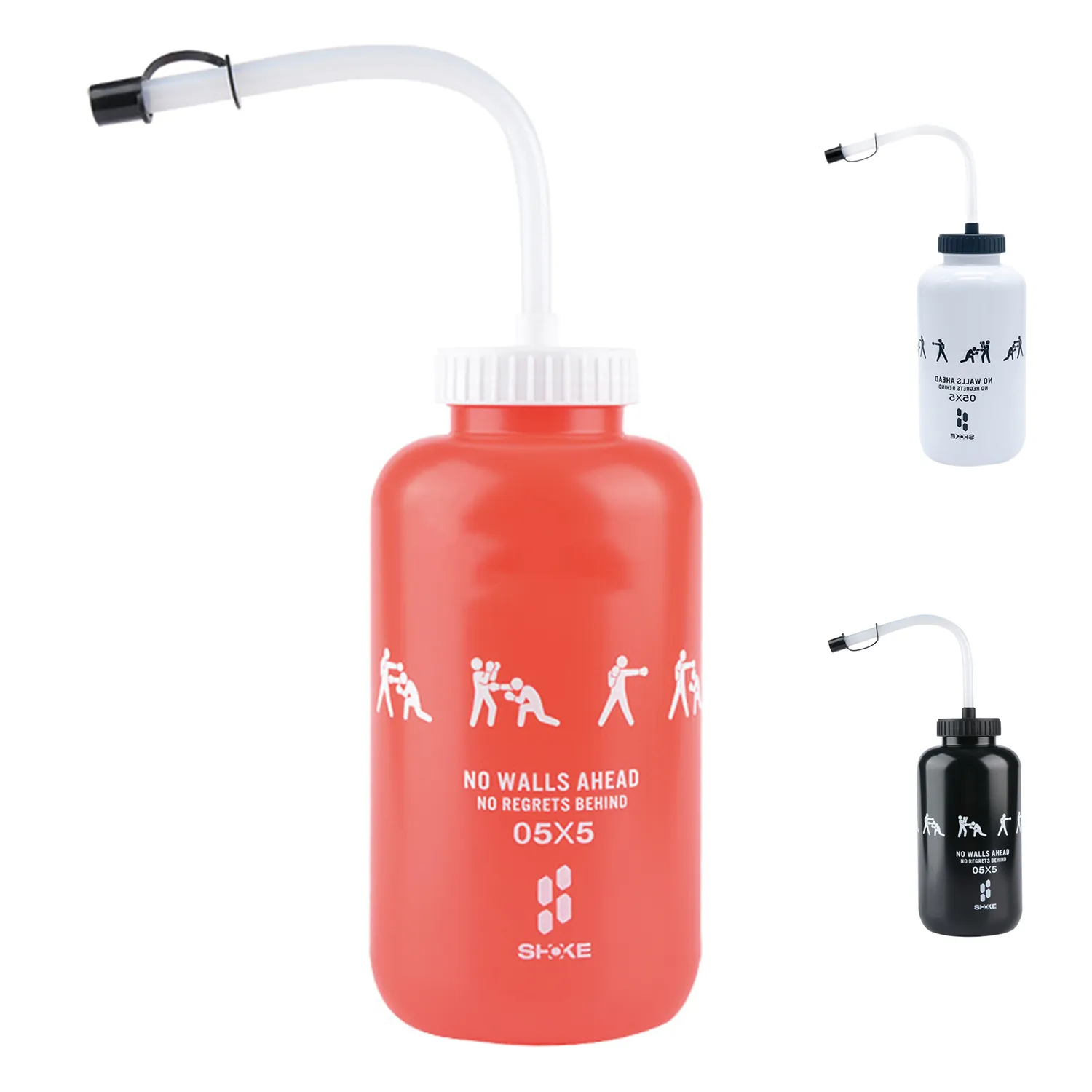 34oz Sports Bottle With Long Straw 1