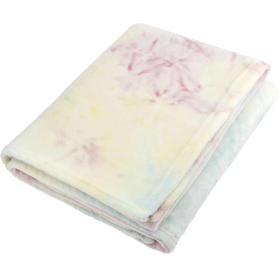 Tie Dye Flannel Fleece Blanket 2