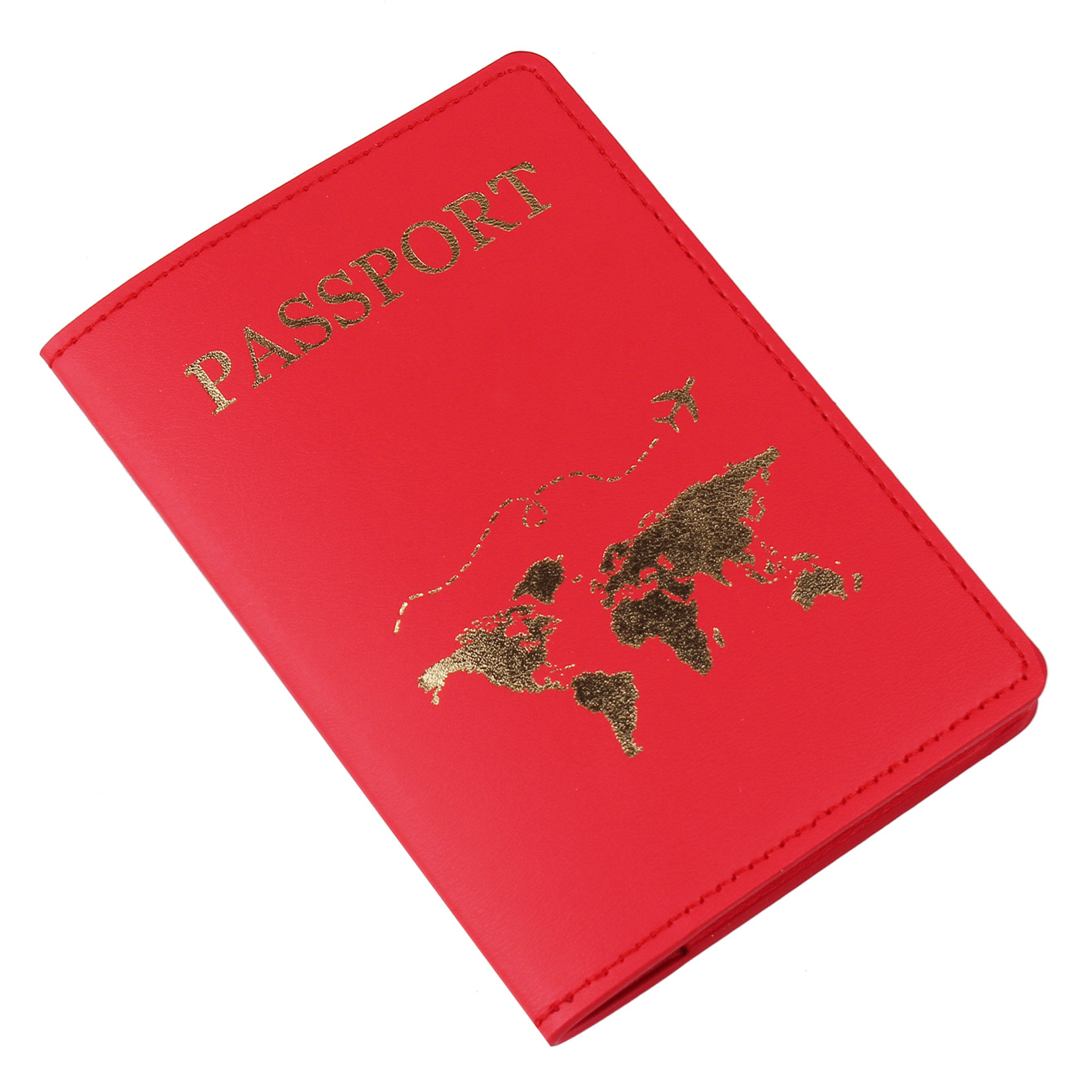 Multiple Slots Leather Passport Holder 16