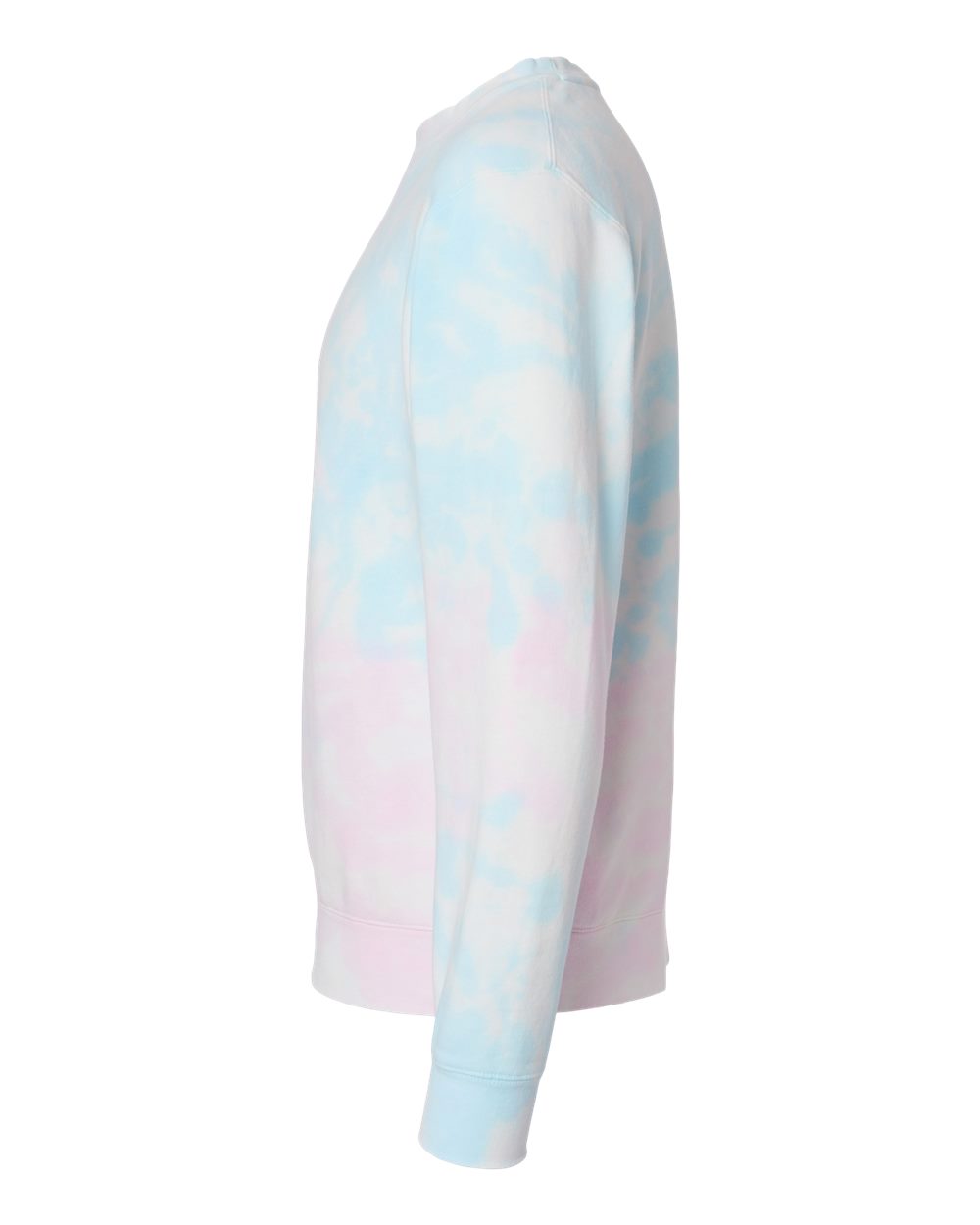 Unisex Midweight Tie-Dyed Crewneck Sweatshirt - PRM3500TD 4