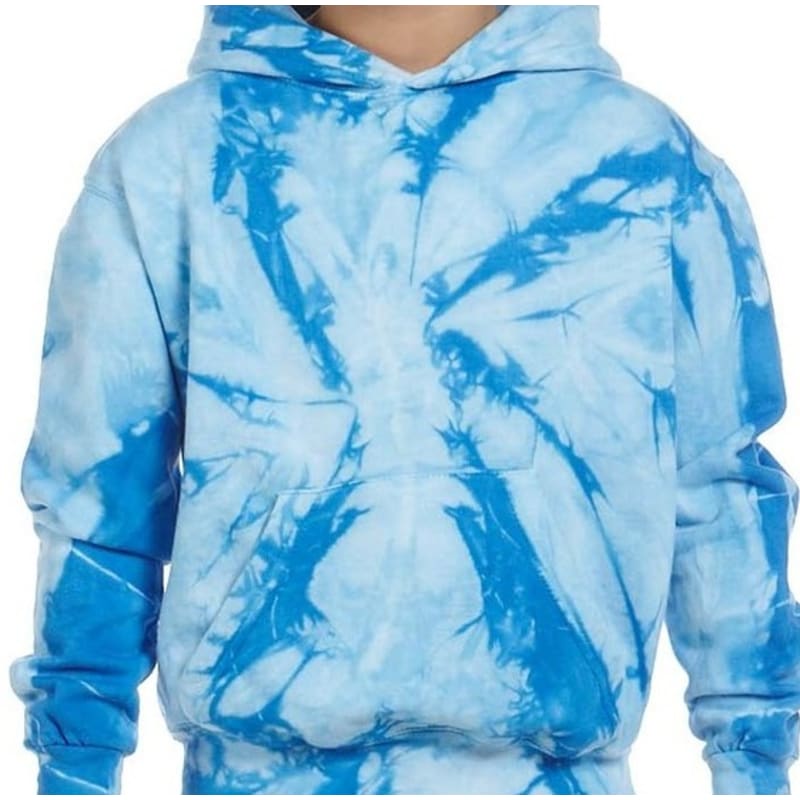 Tie-Dye Youth 8.5 Oz. Tie-Dyed Pullover Hood 14