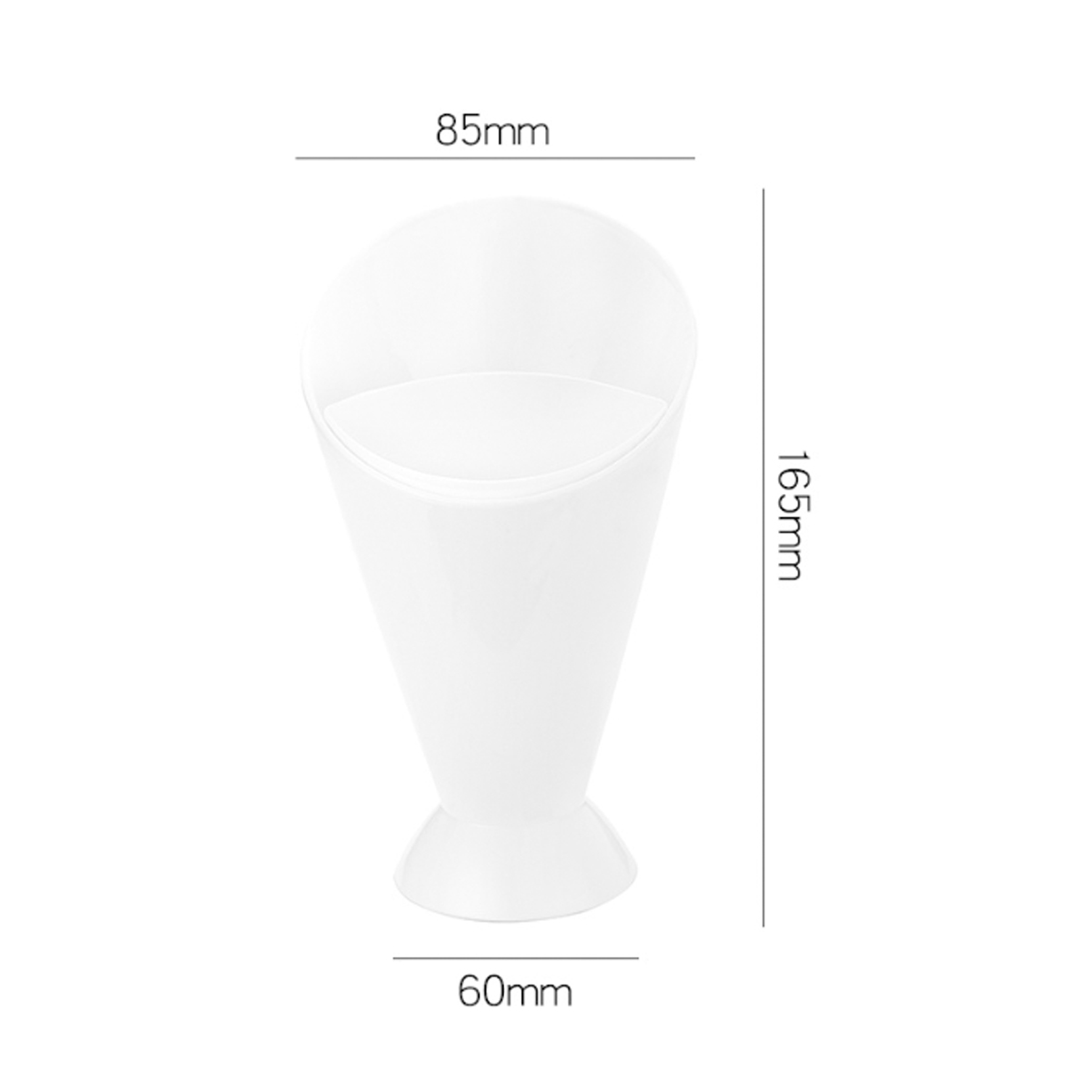 French Fry & Sauce Dipping Cone Holder for Snacks 6