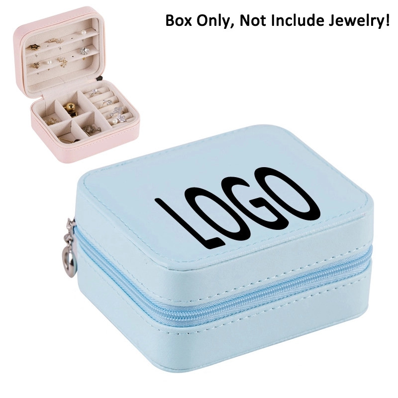 Portable Travel Jewelry Organizer Box & Earring Ring Storage 2