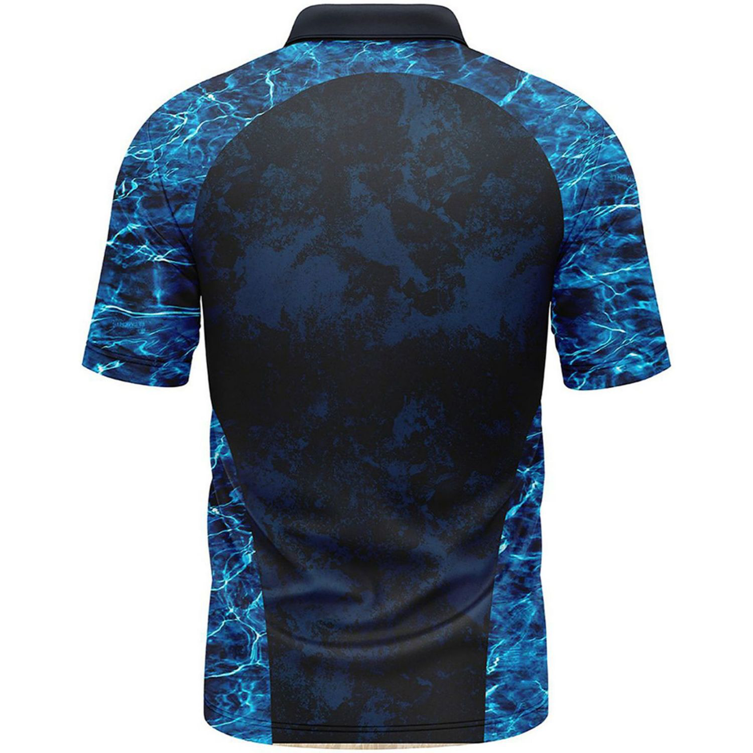 Mossy Oak® Men's 4.4 oz. Polyester Interlock Raglan Short Sleeve Polo, UPF 50+ 3