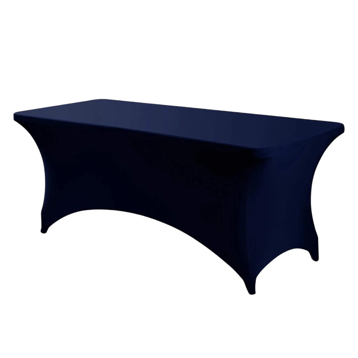 Fitted Polyester Tablecloth for Standard 6 Foot Tables 12