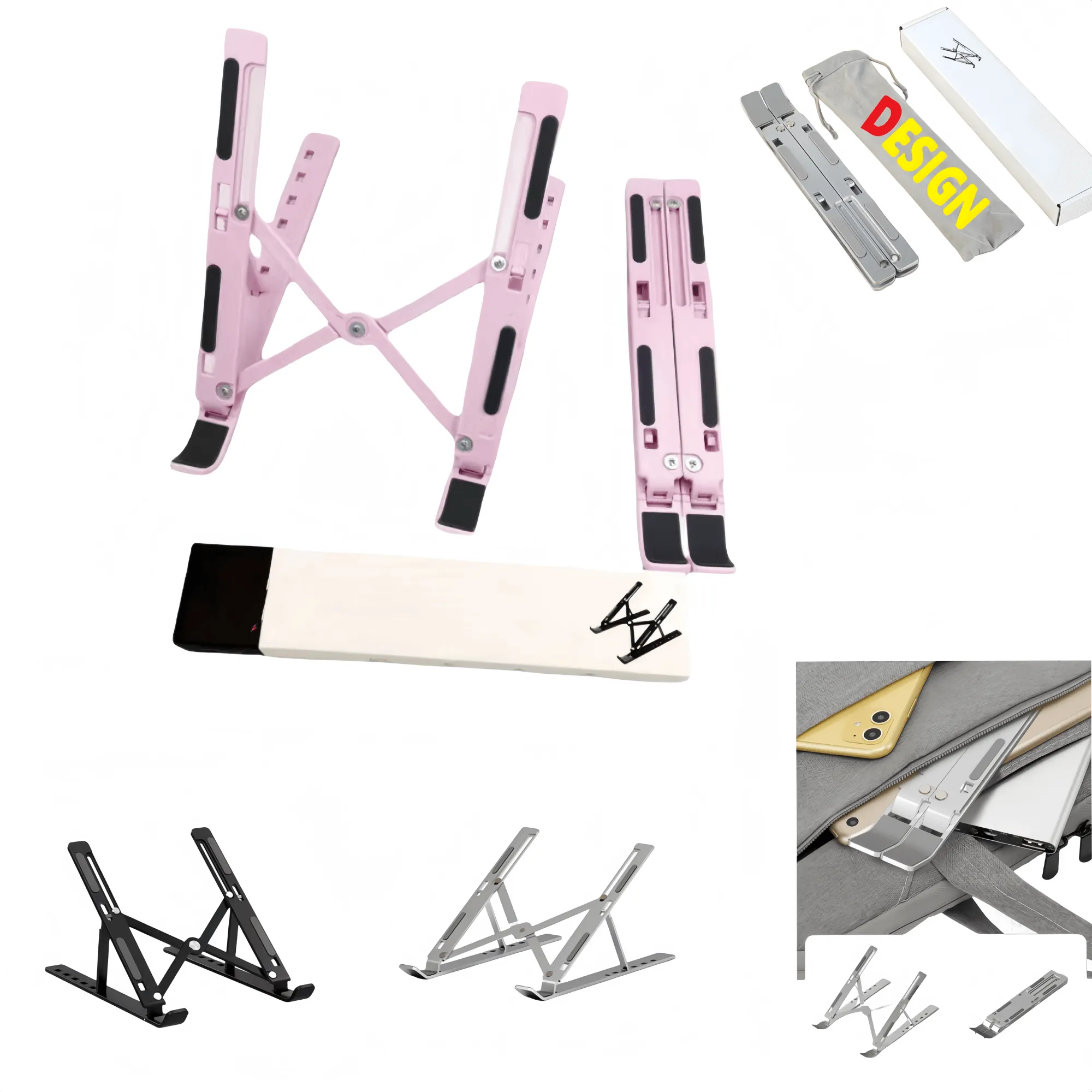 Foldable Aluminum Laptop Stand