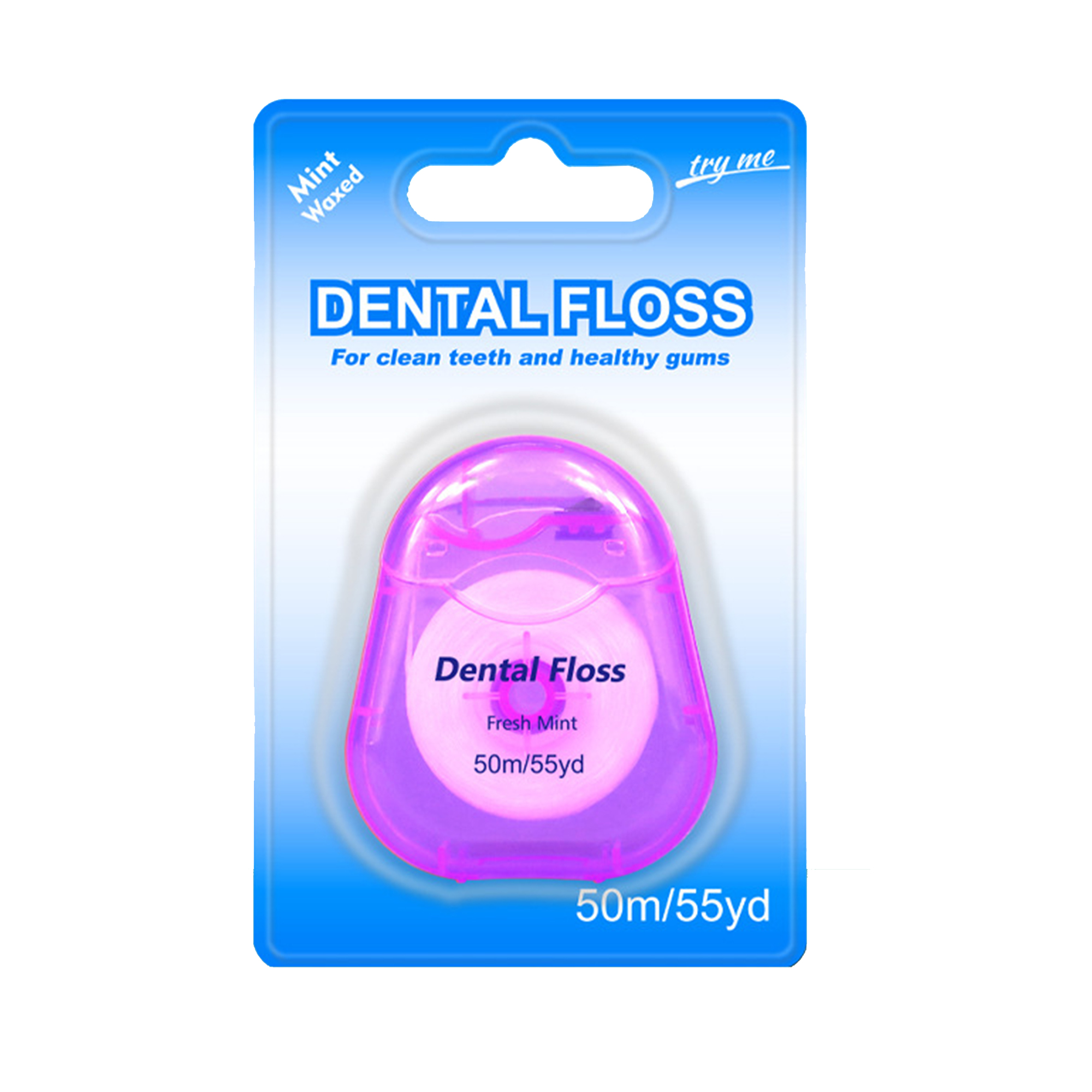 50m Fresh Mint Dental Floss 6