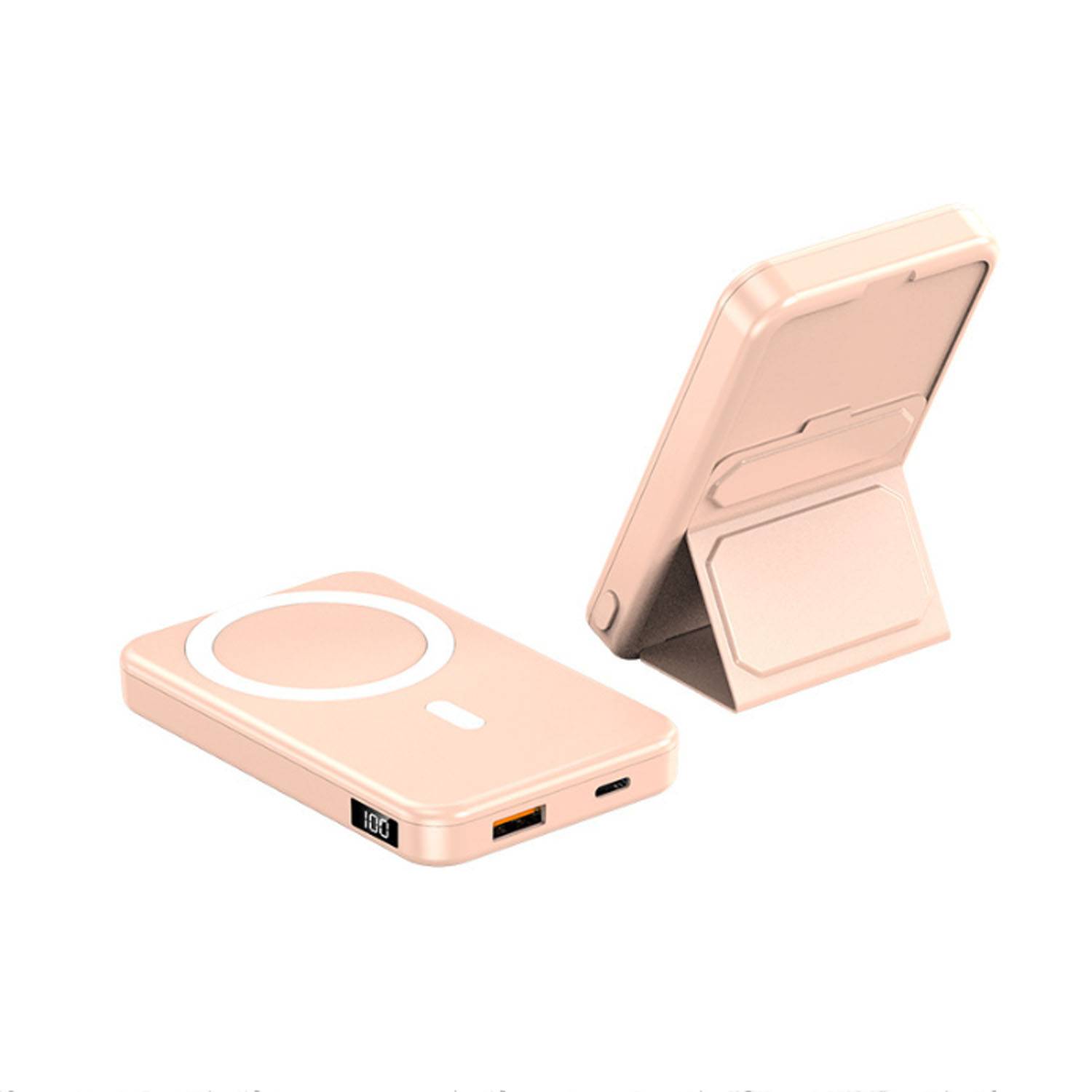 10000mA Magnetic Wireless Charging power Bank 4