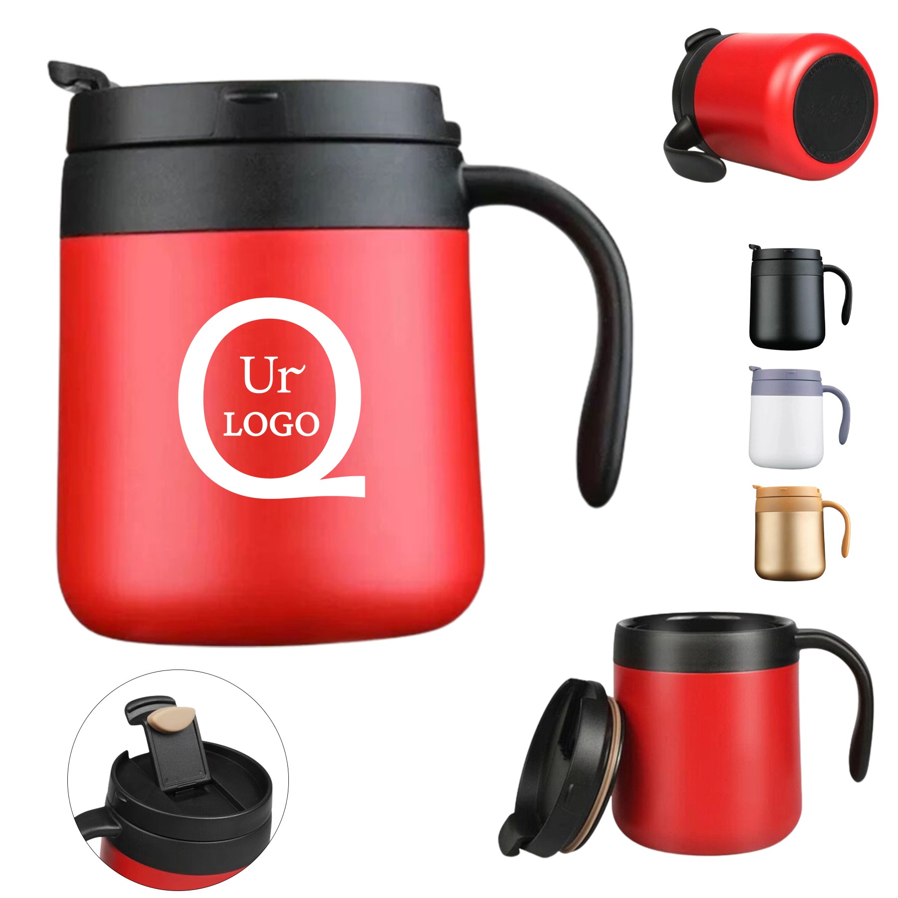 11.8Oz Stainless Steel Insulated Coffee Mug
